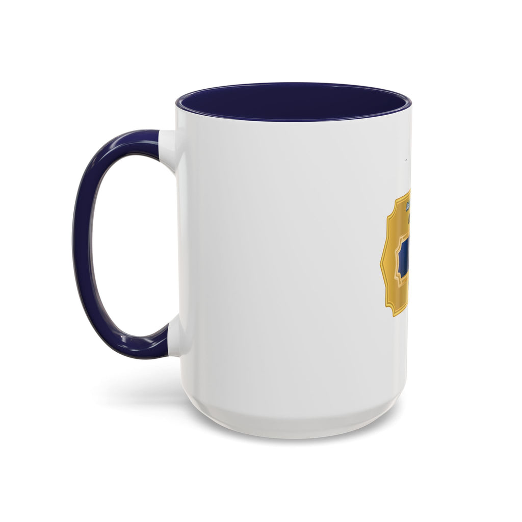 Ask Me About The Awesome Teacher I Raised Coffee Mug - Proud Parent Gift for Mom and Dad - Elegant Gold Badge Design Tea Cup