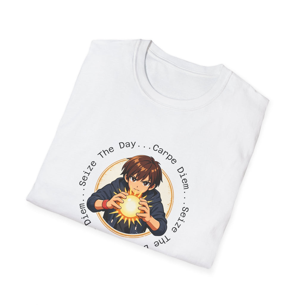 Carpe Diem Sun Magic T-Shirt — Positive Vintage-Inspired Graphic Tee