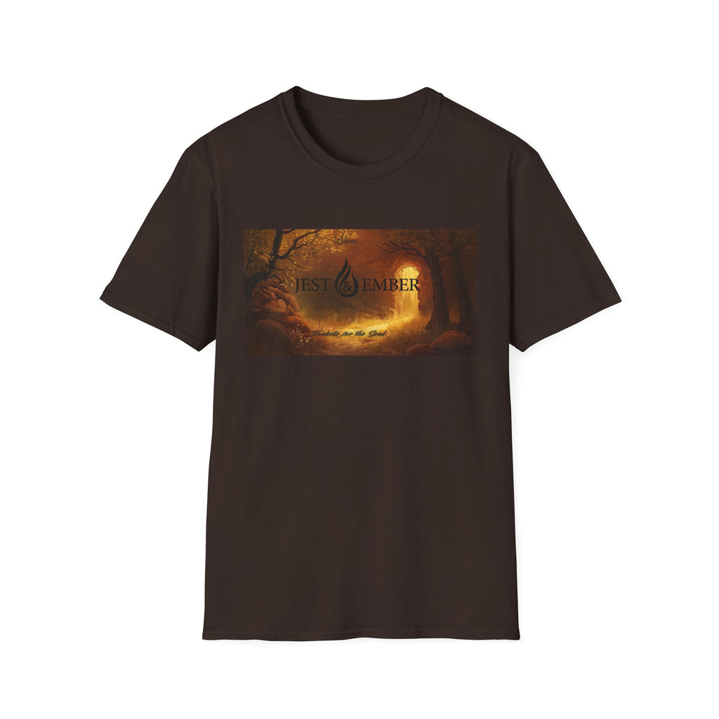 T-Shirt - "Rest & Remember" Autumn Forest Scenic Tee