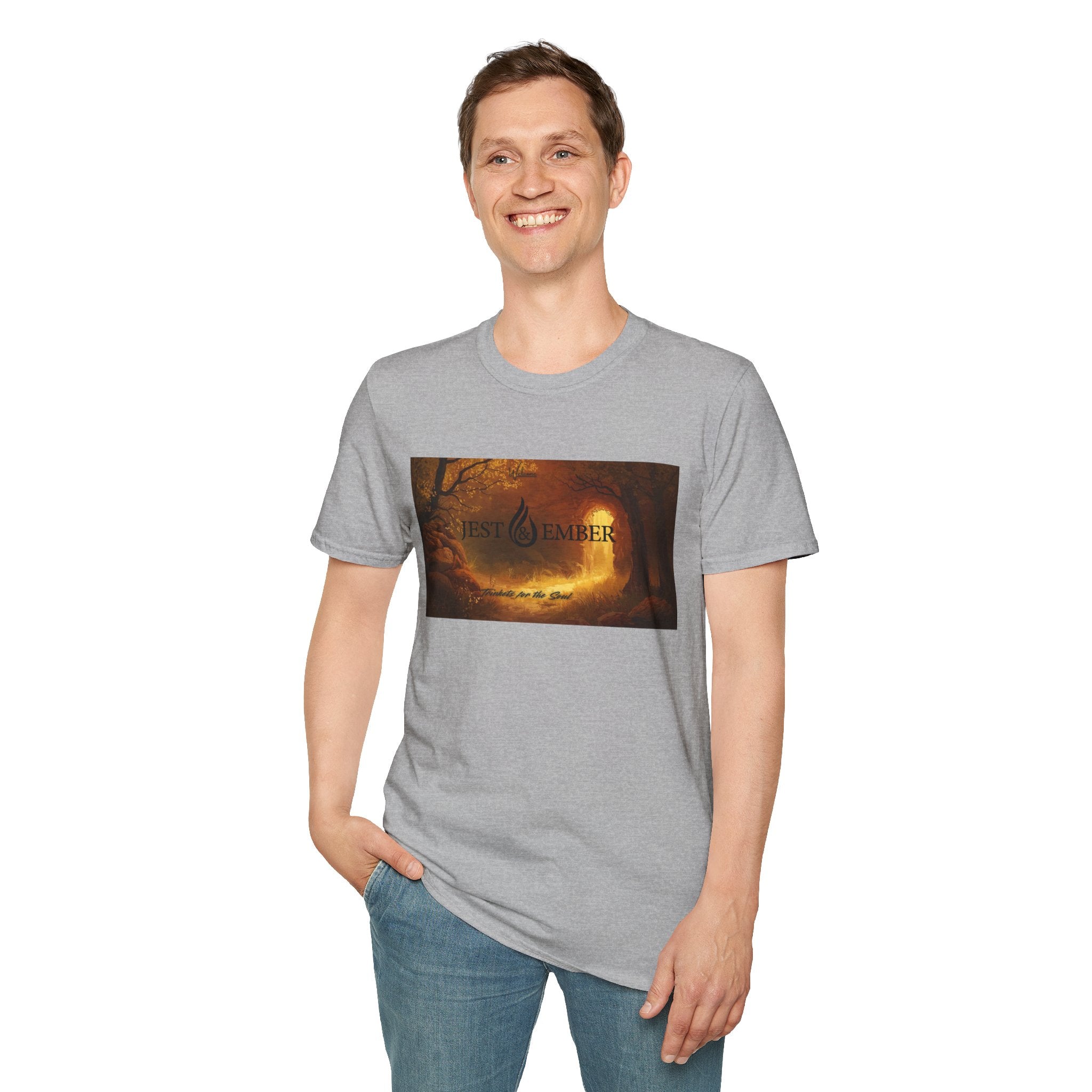 T-Shirt - "Rest & Remember" Autumn Forest Scenic Tee