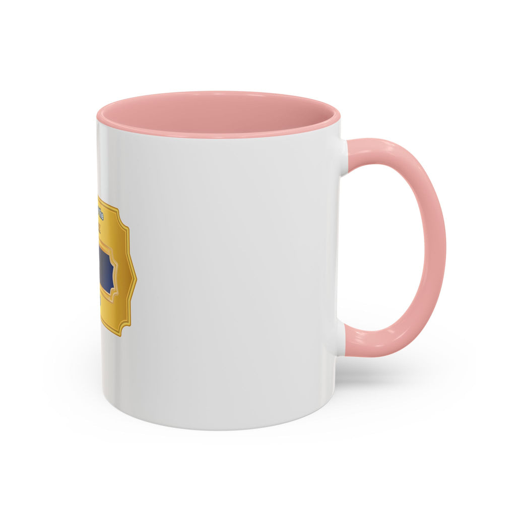 Ask Me About The Awesome Teacher I Raised Coffee Mug - Proud Parent Gift for Mom and Dad - Elegant Gold Badge Design Tea Cup