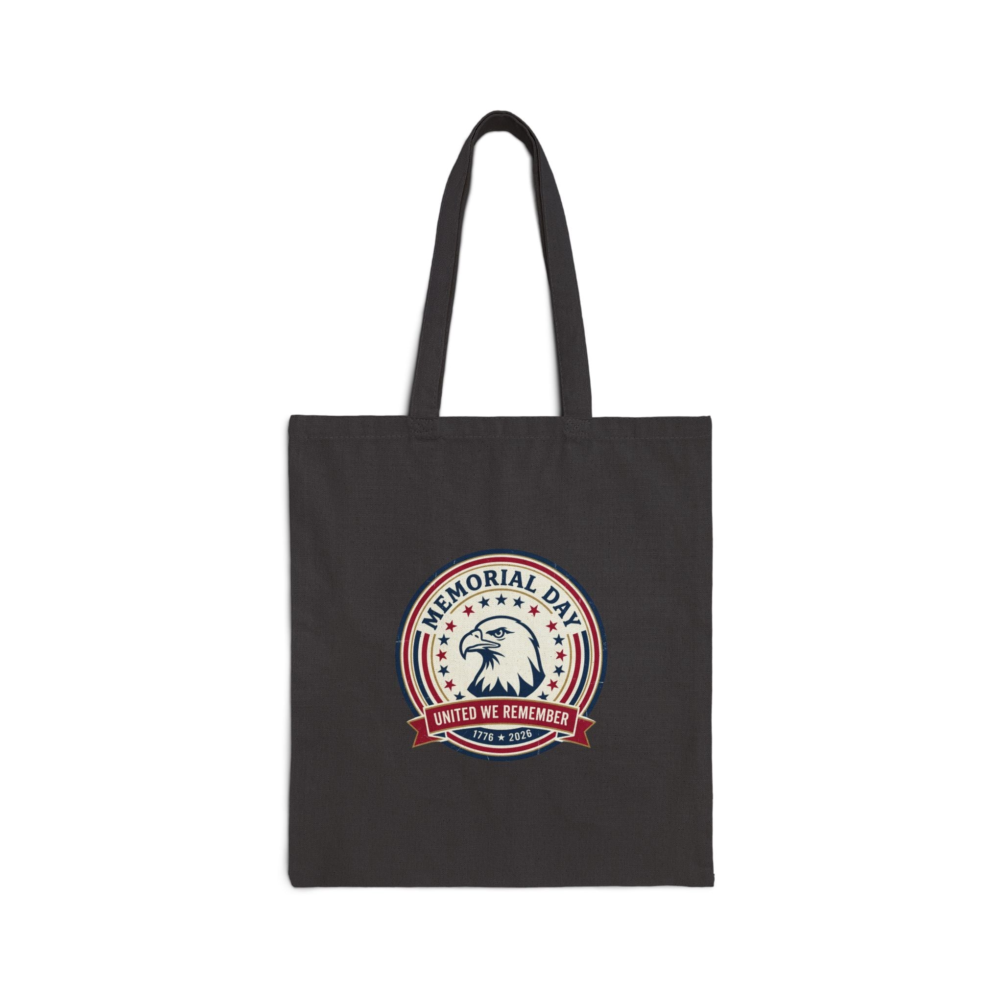 Memorial Day 1776–2026 Tote | USA 250 vintage distressed, red white blue