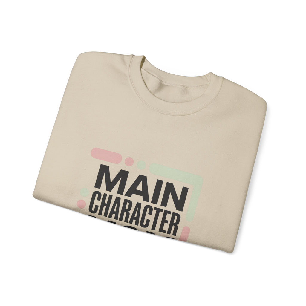Main Character Mom Crewneck Sweatshirt | minimalist mom shirt, streetwear mom