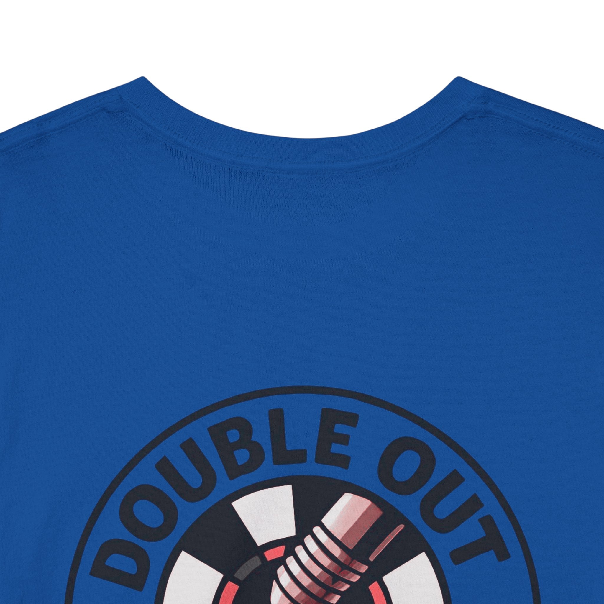Double Out Mafia Darts Tee — Retro Dartboard Logo T-Shirt