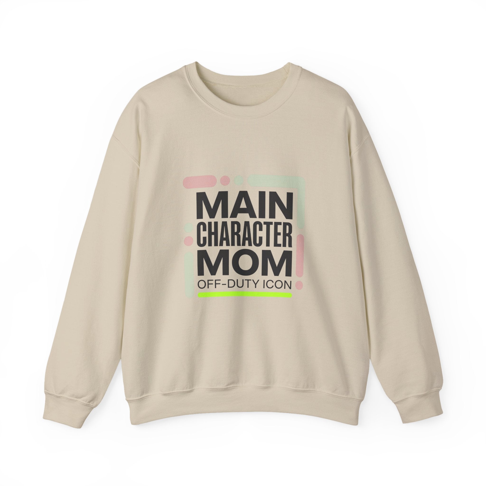 Main Character Mom Crewneck Sweatshirt | minimalist mom shirt, streetwear mom