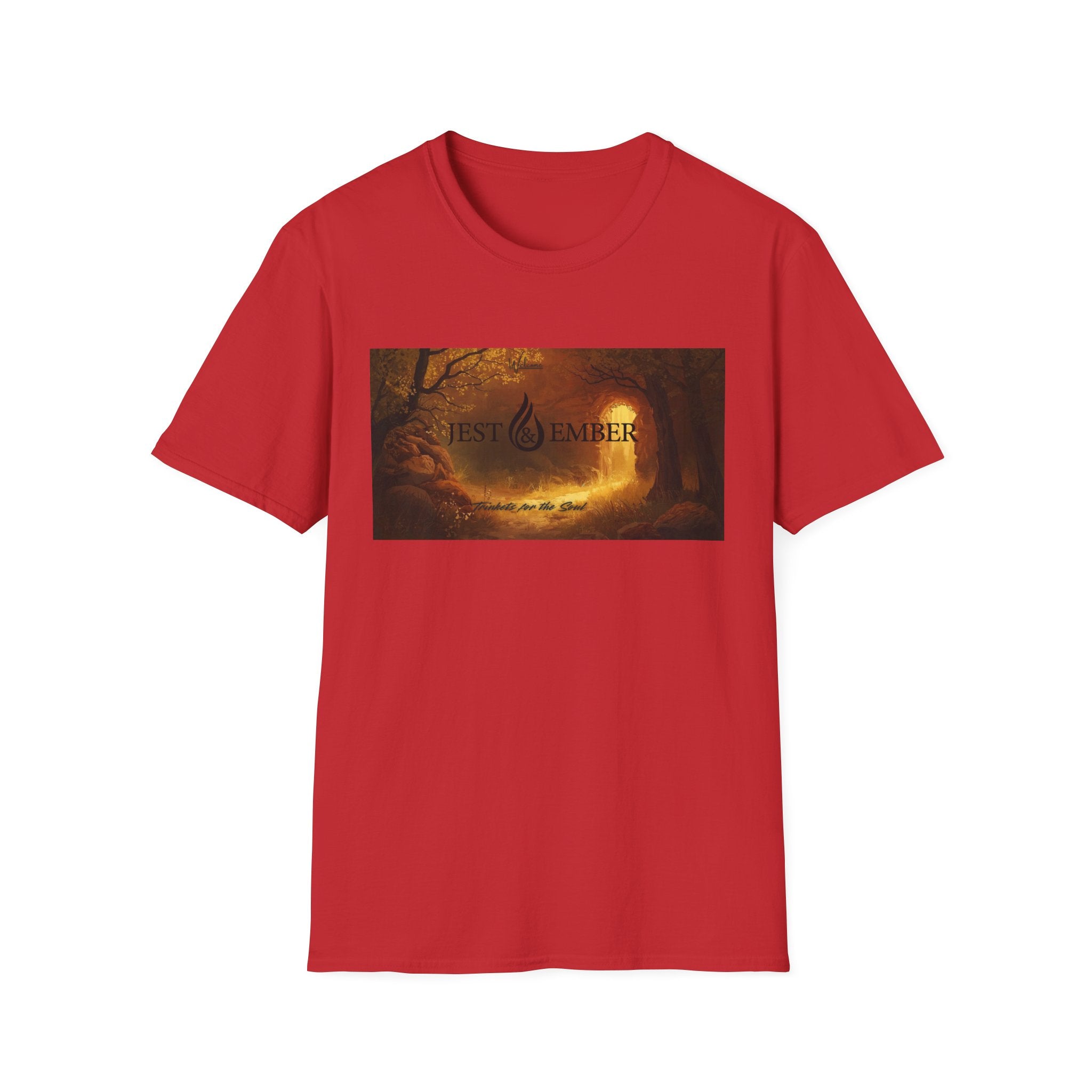 T-Shirt - "Rest & Remember" Autumn Forest Scenic Tee