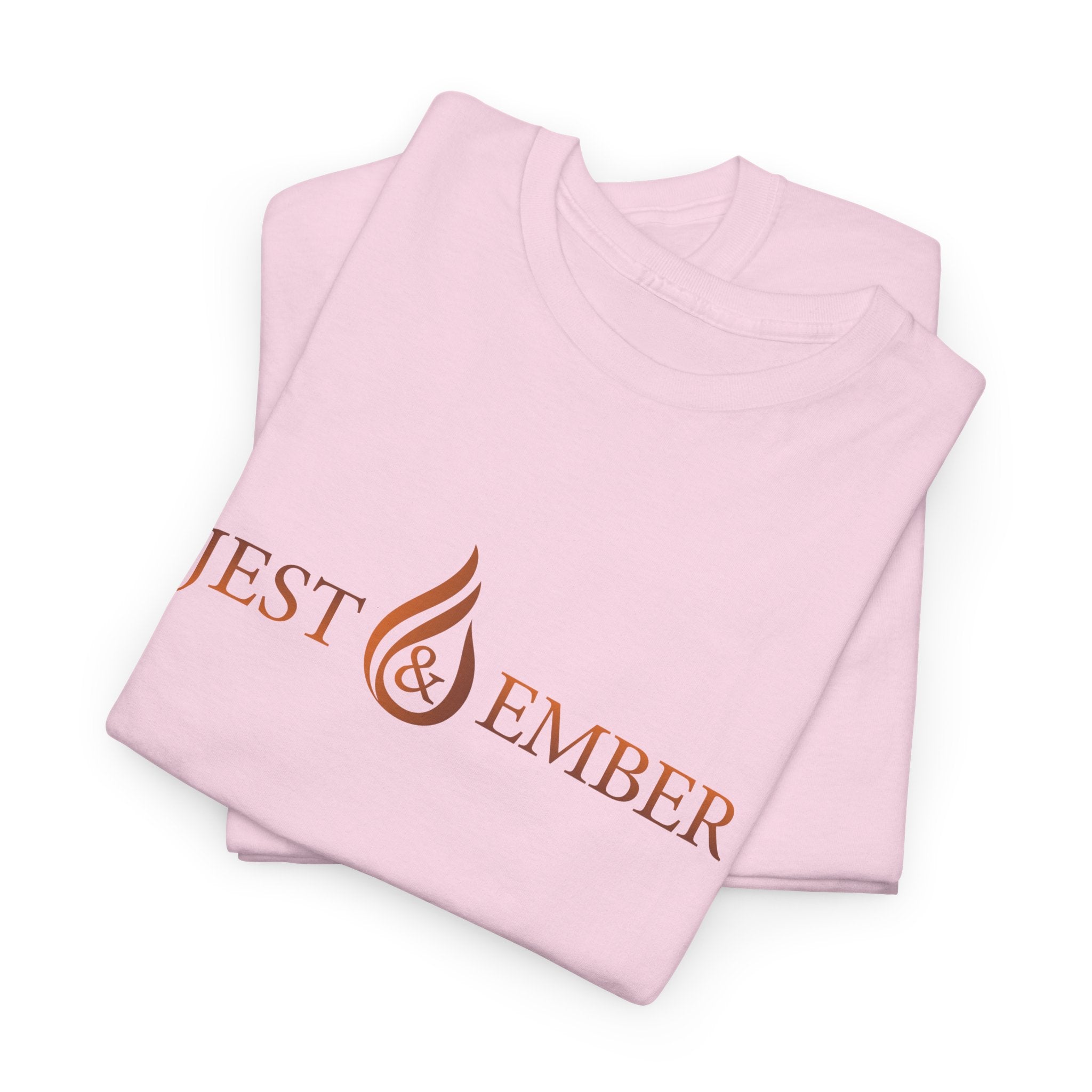 Jest & Ember flame logo shirt