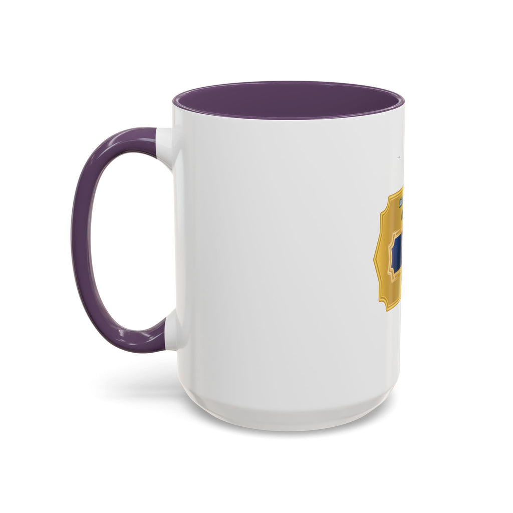 Ask Me About The Awesome Teacher I Raised Coffee Mug - Proud Parent Gift for Mom and Dad - Elegant Gold Badge Design Tea Cup