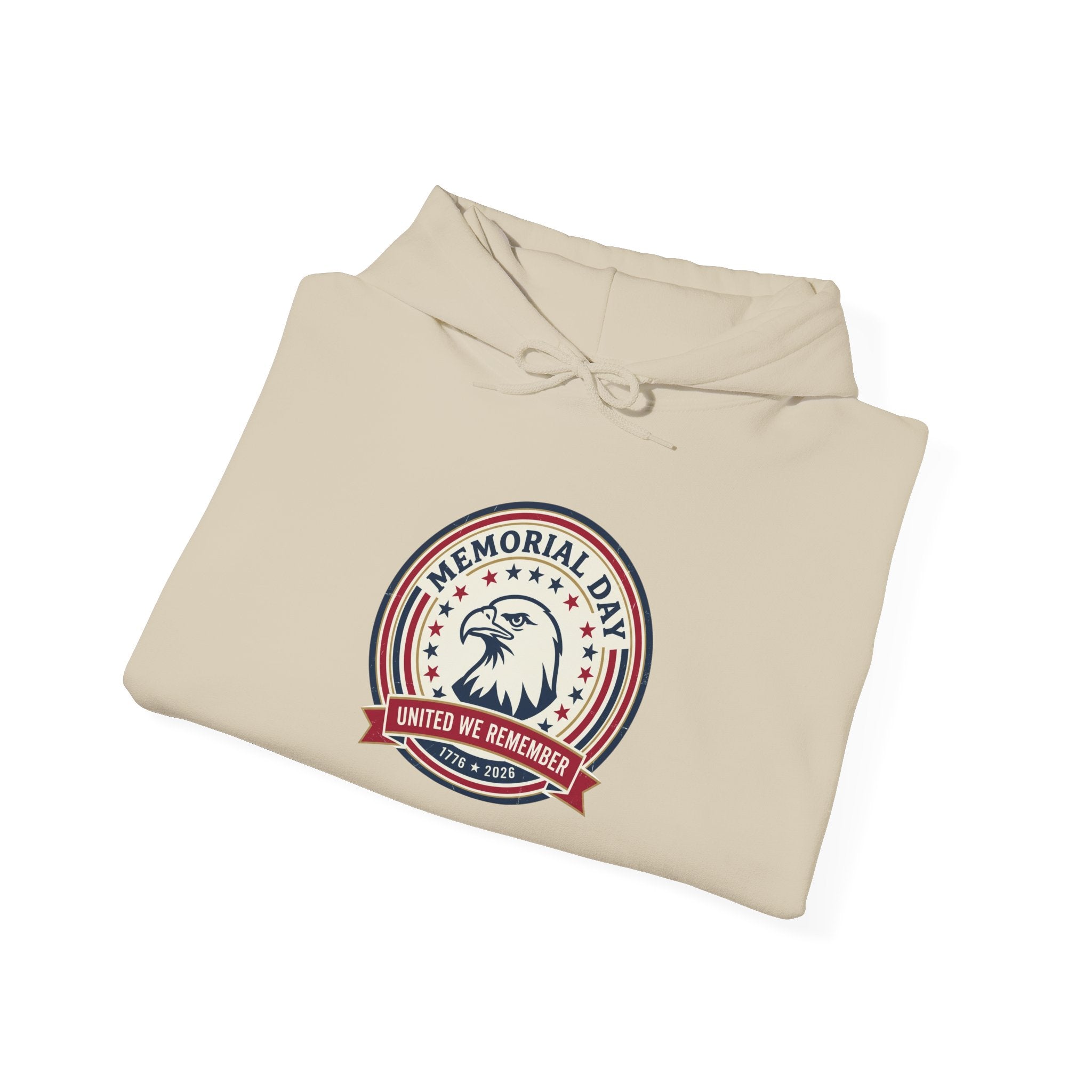 USA 250 Memorial Day Hoodie | 1776–2026 Vintage Distressed Americana