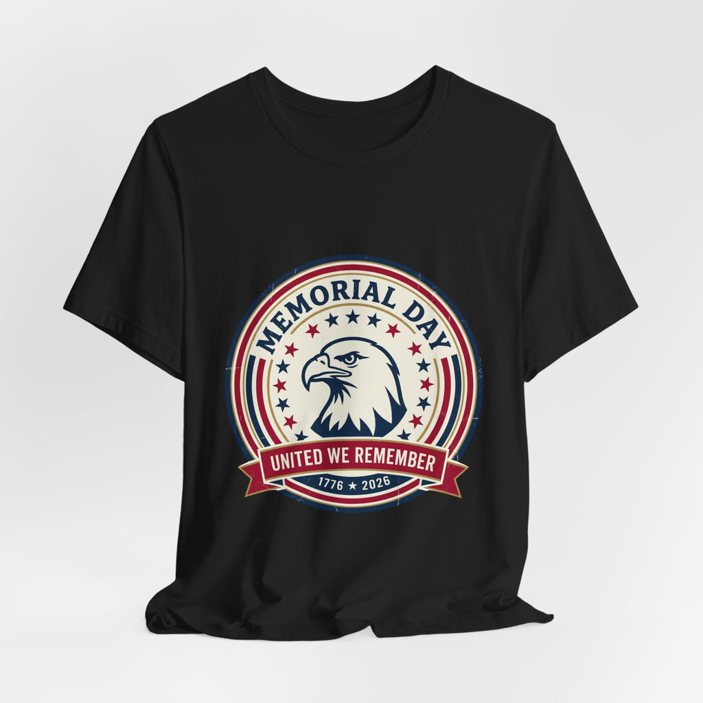 Memorial Day 1776–2026 Eagle Tee | USA 250 Vintage Distressed Patriotic