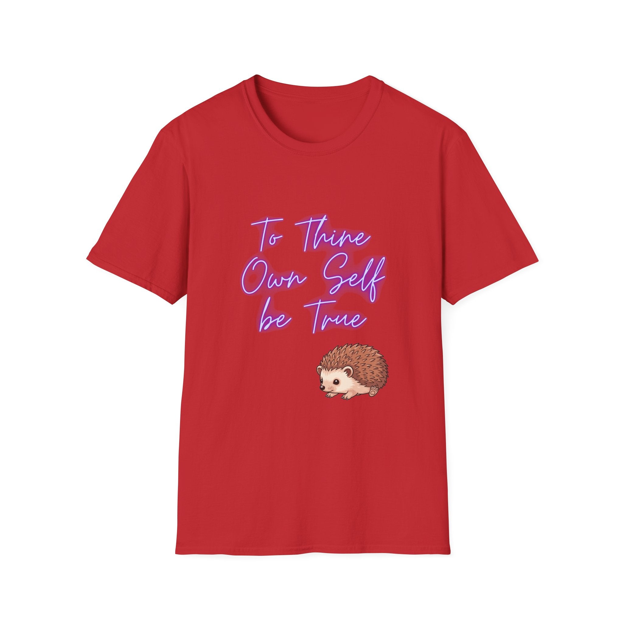 Hedgehog 'Be True to Yourself' Graphic T-Shirt