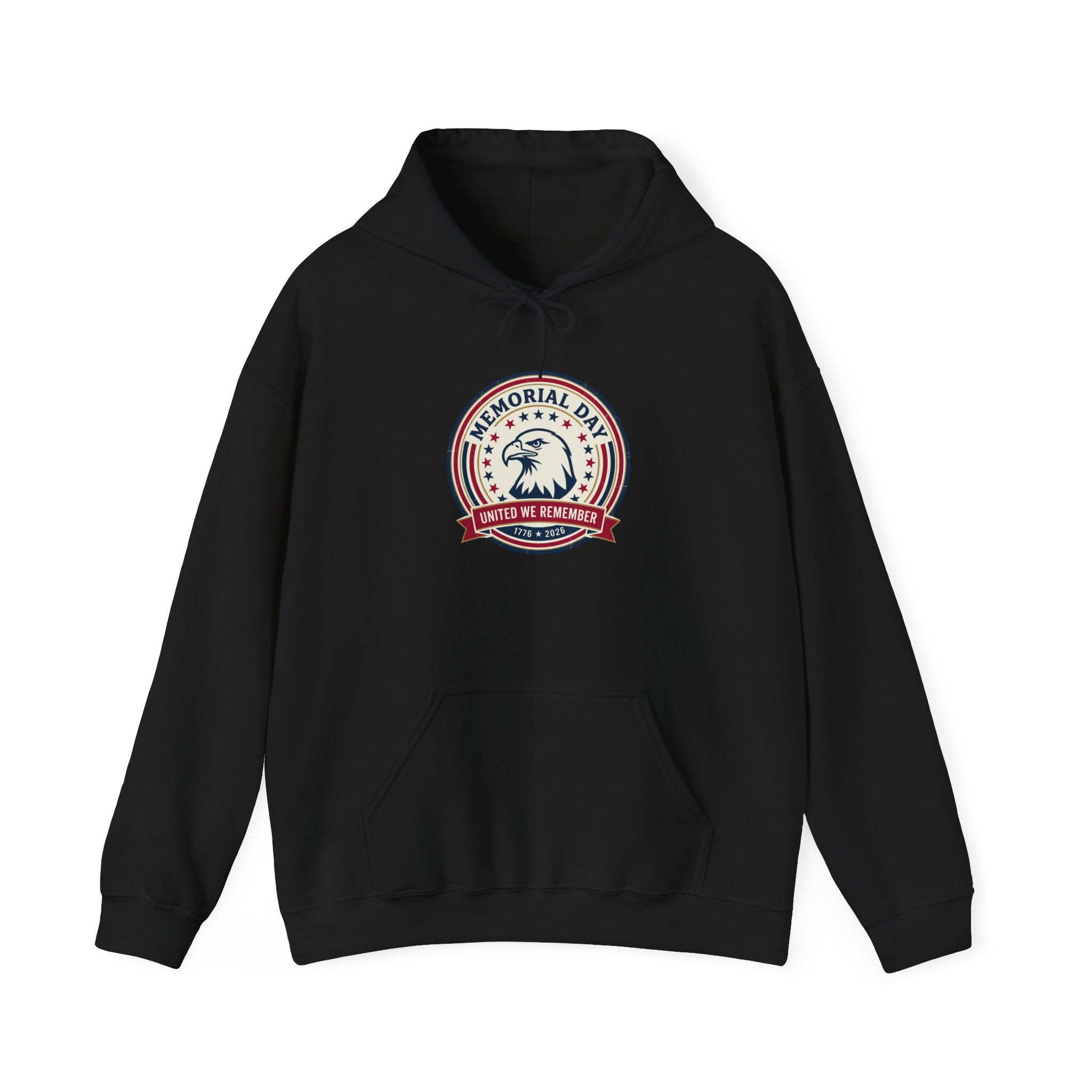USA 250 Memorial Day Hoodie | 1776–2026 Vintage Distressed Americana