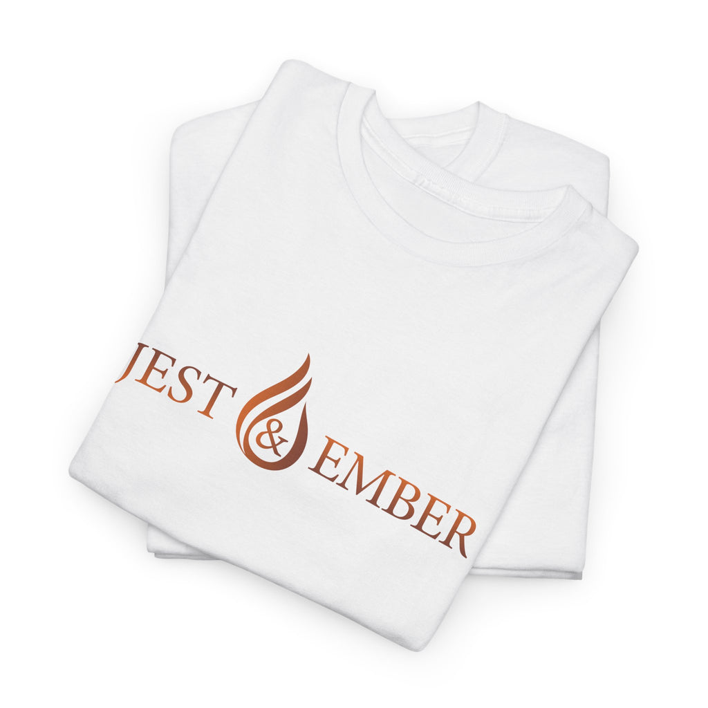 Jest & Ember flame logo shirt