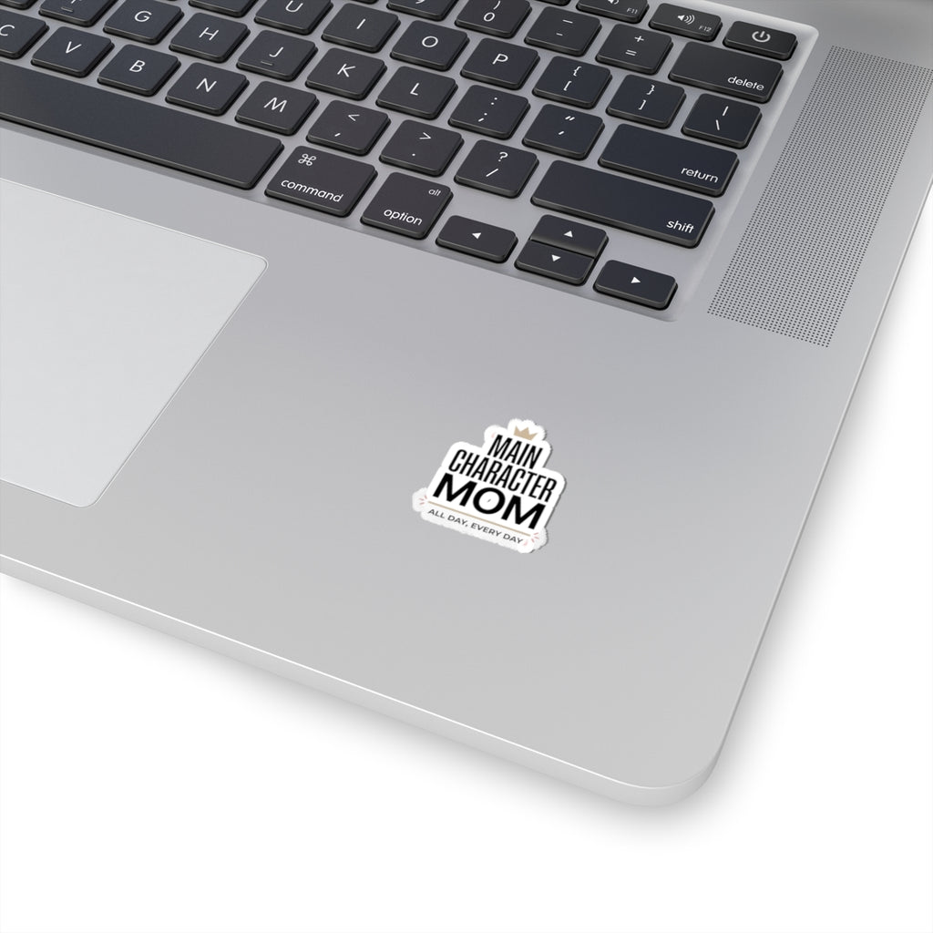 Main Character Mom Sticker | minimalist mom life, streetwear mom