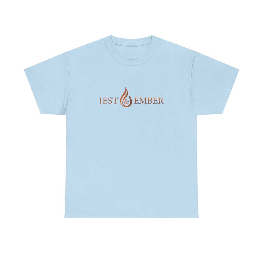 Jest & Ember flame logo shirt