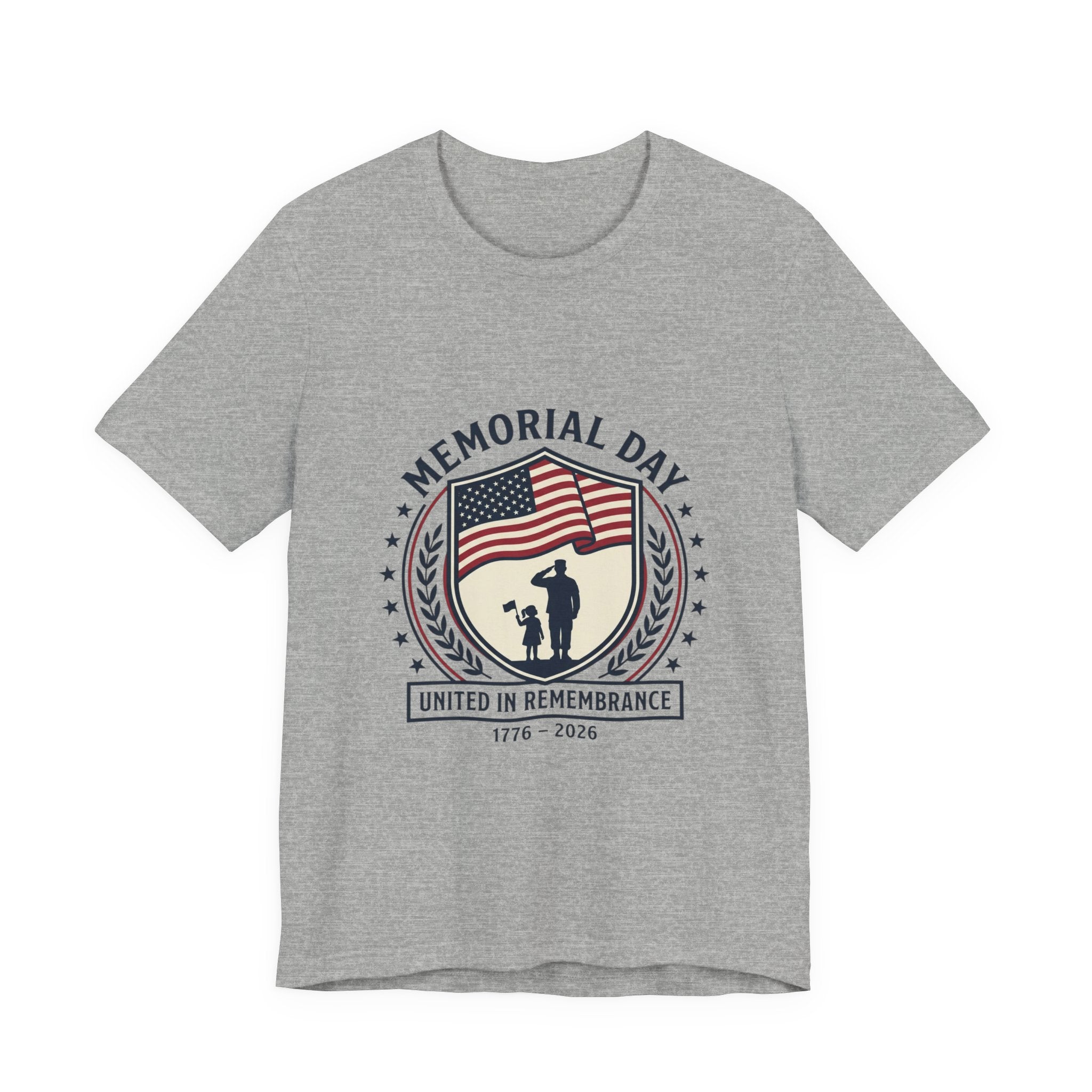 Memorial Day 1776–2026 Tee | USA 250, vintage distressed patriotic T‑Shirt
