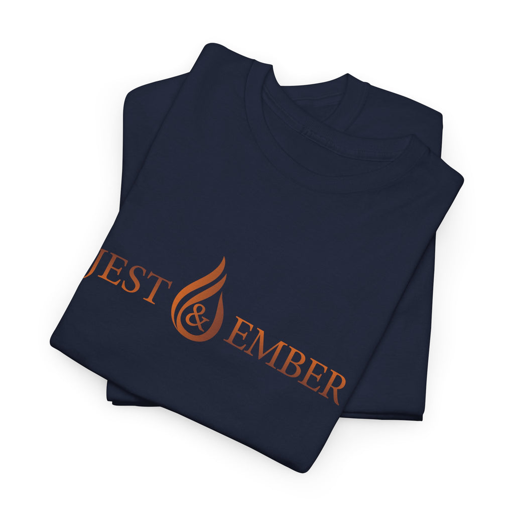 Jest & Ember flame logo shirt