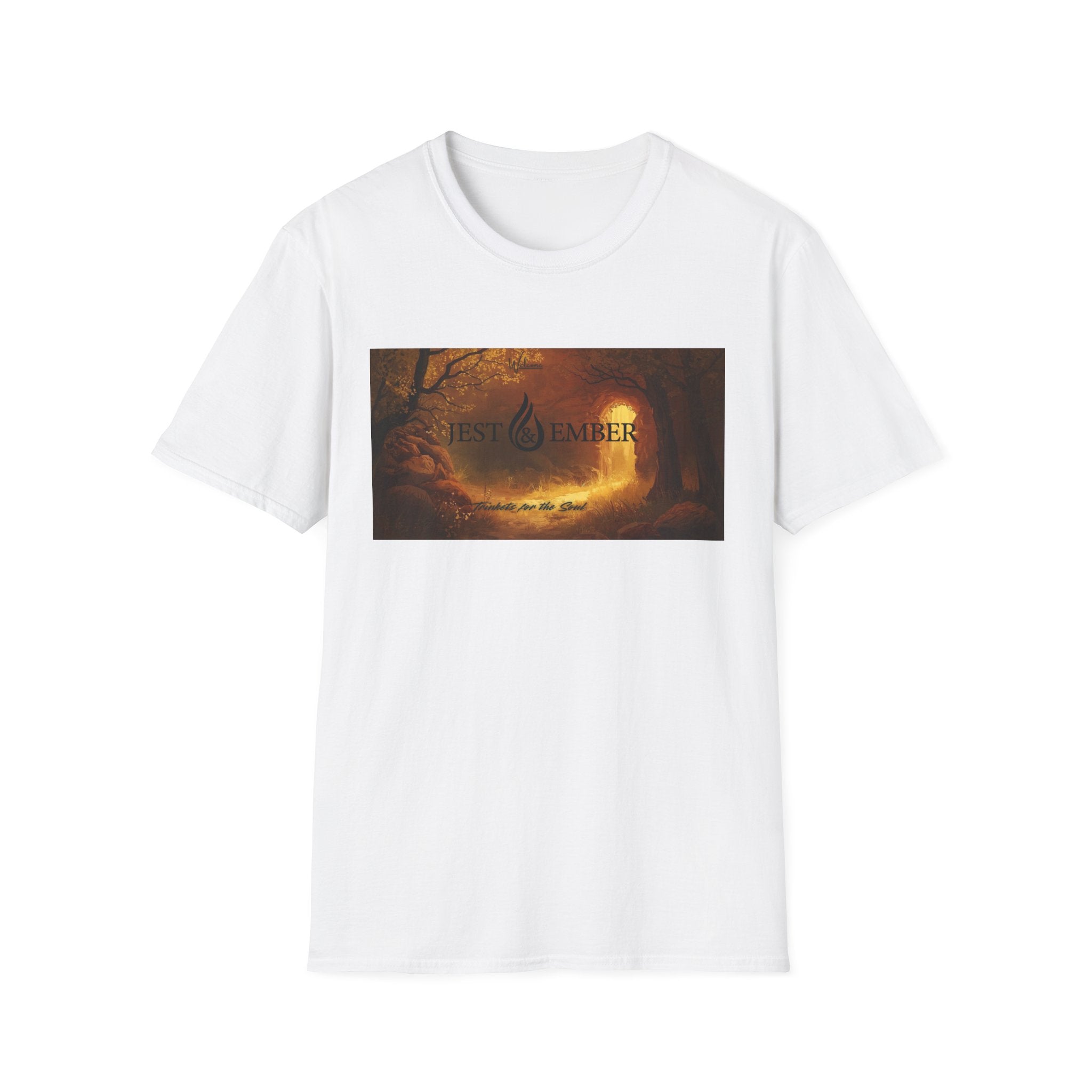 T-Shirt - "Rest & Remember" Autumn Forest Scenic Tee