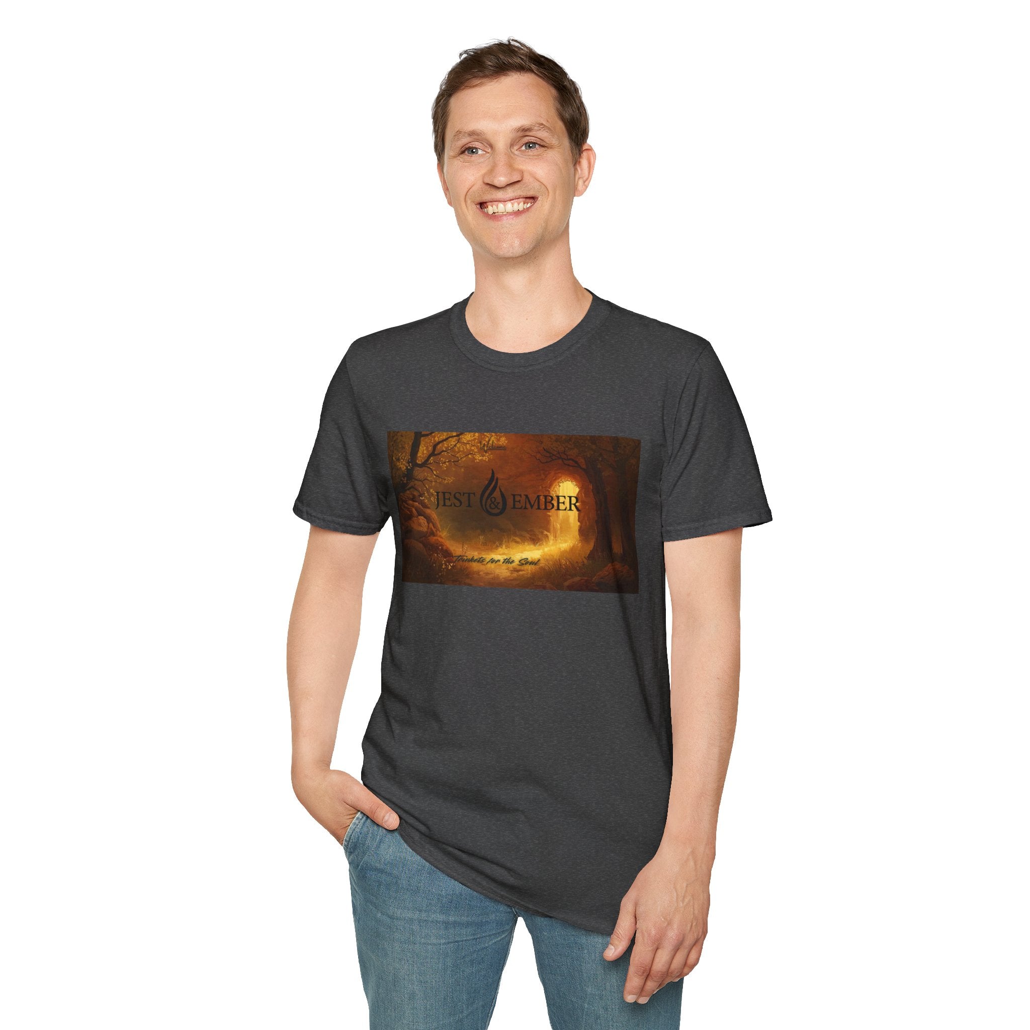 T-Shirt - "Rest & Remember" Autumn Forest Scenic Tee