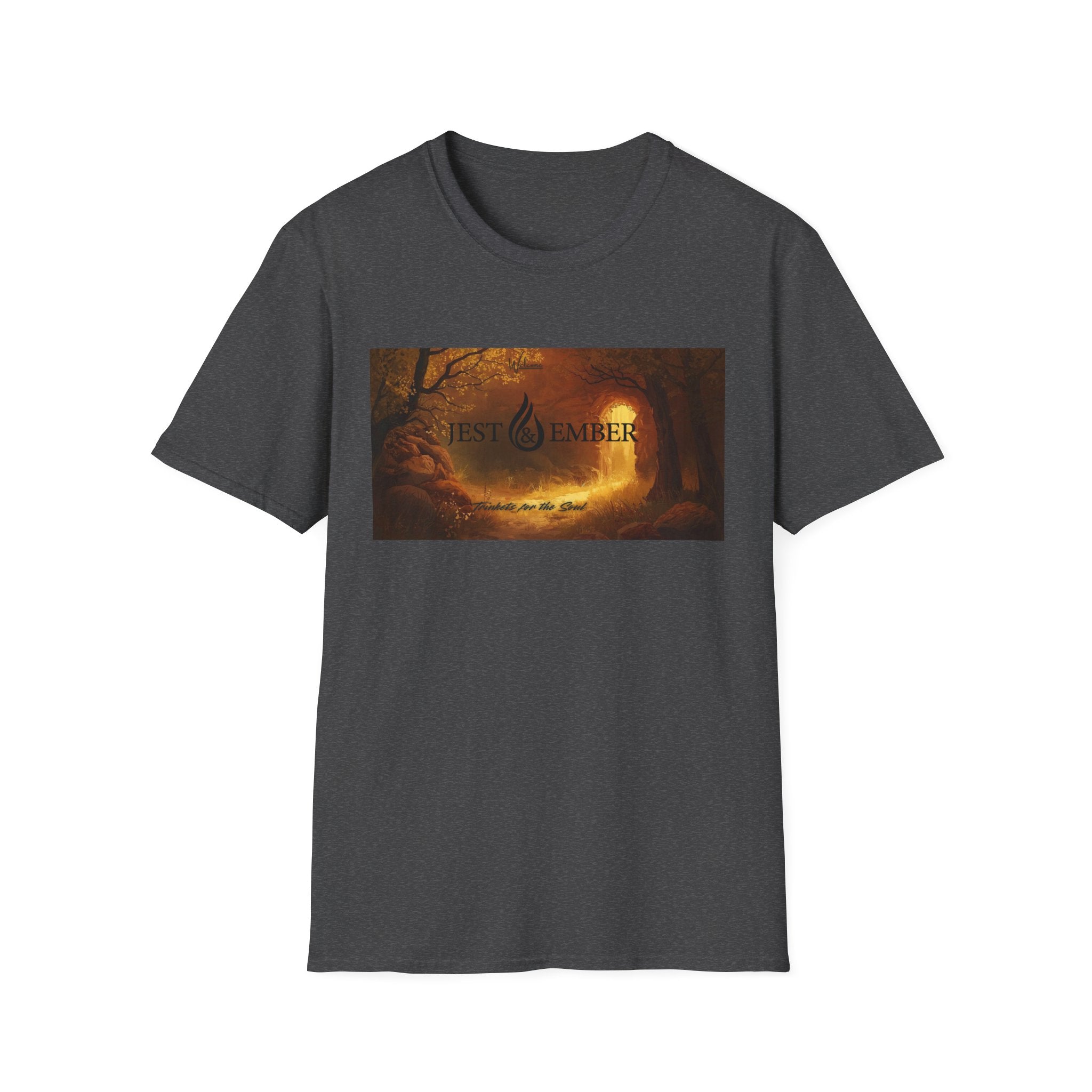 T-Shirt - "Rest & Remember" Autumn Forest Scenic Tee