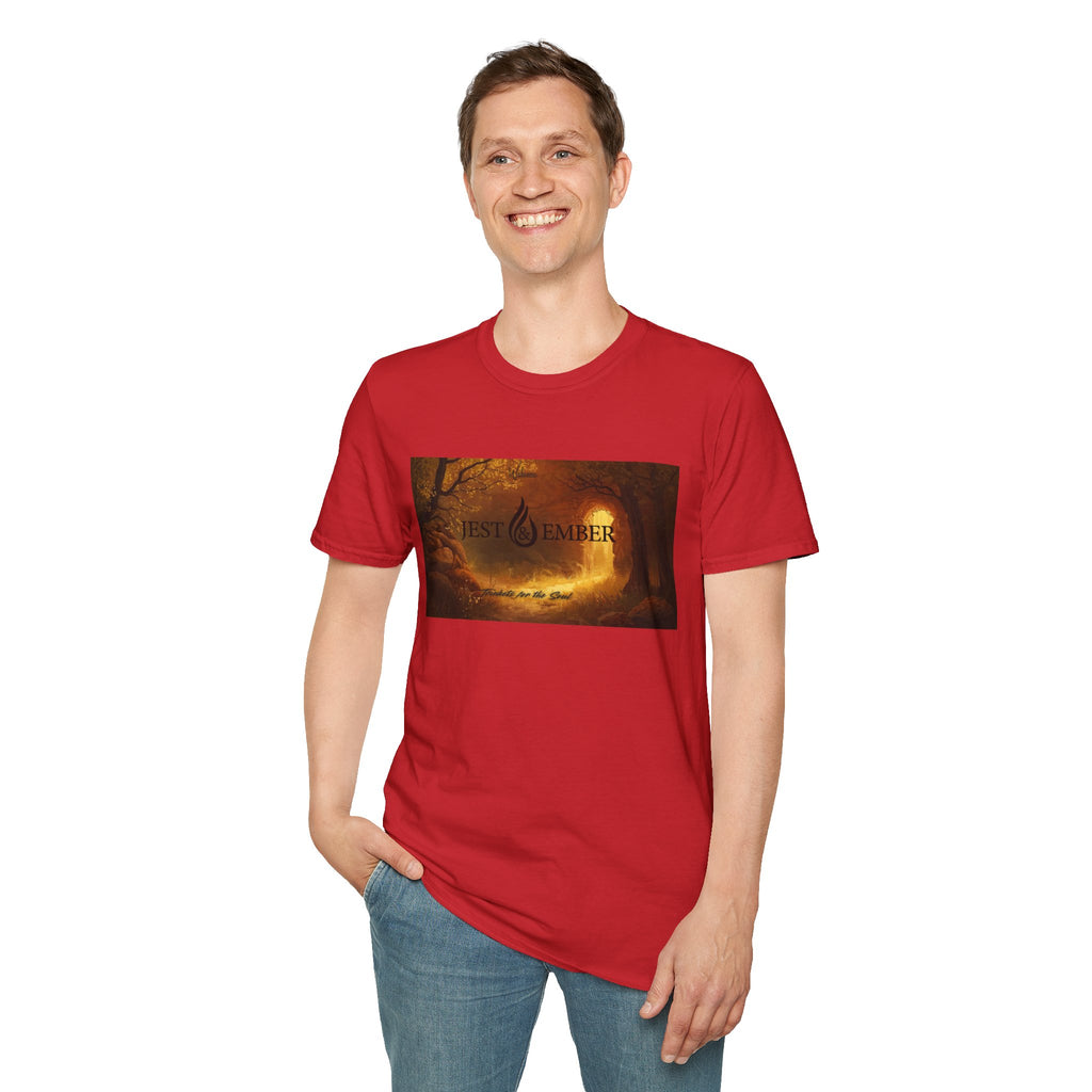 T-Shirt - "Rest & Remember" Autumn Forest Scenic Tee