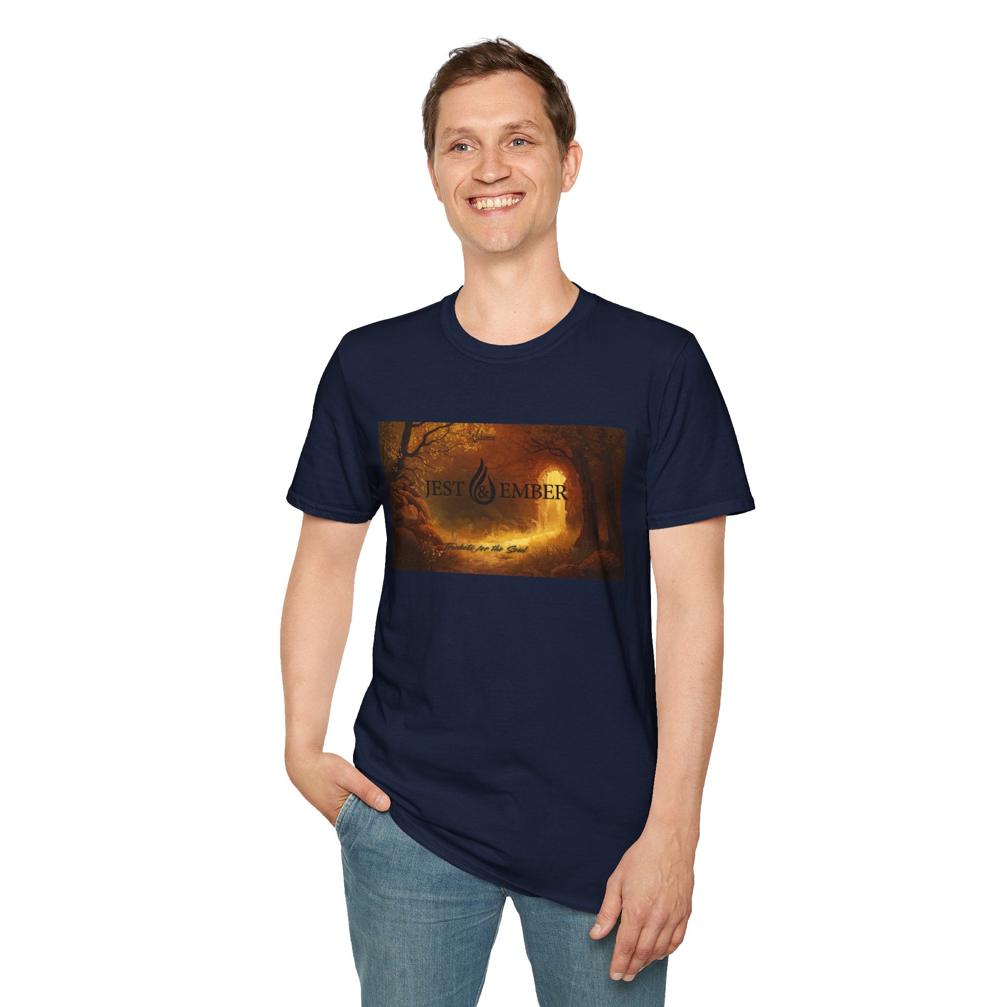 T-Shirt - "Rest & Remember" Autumn Forest Scenic Tee