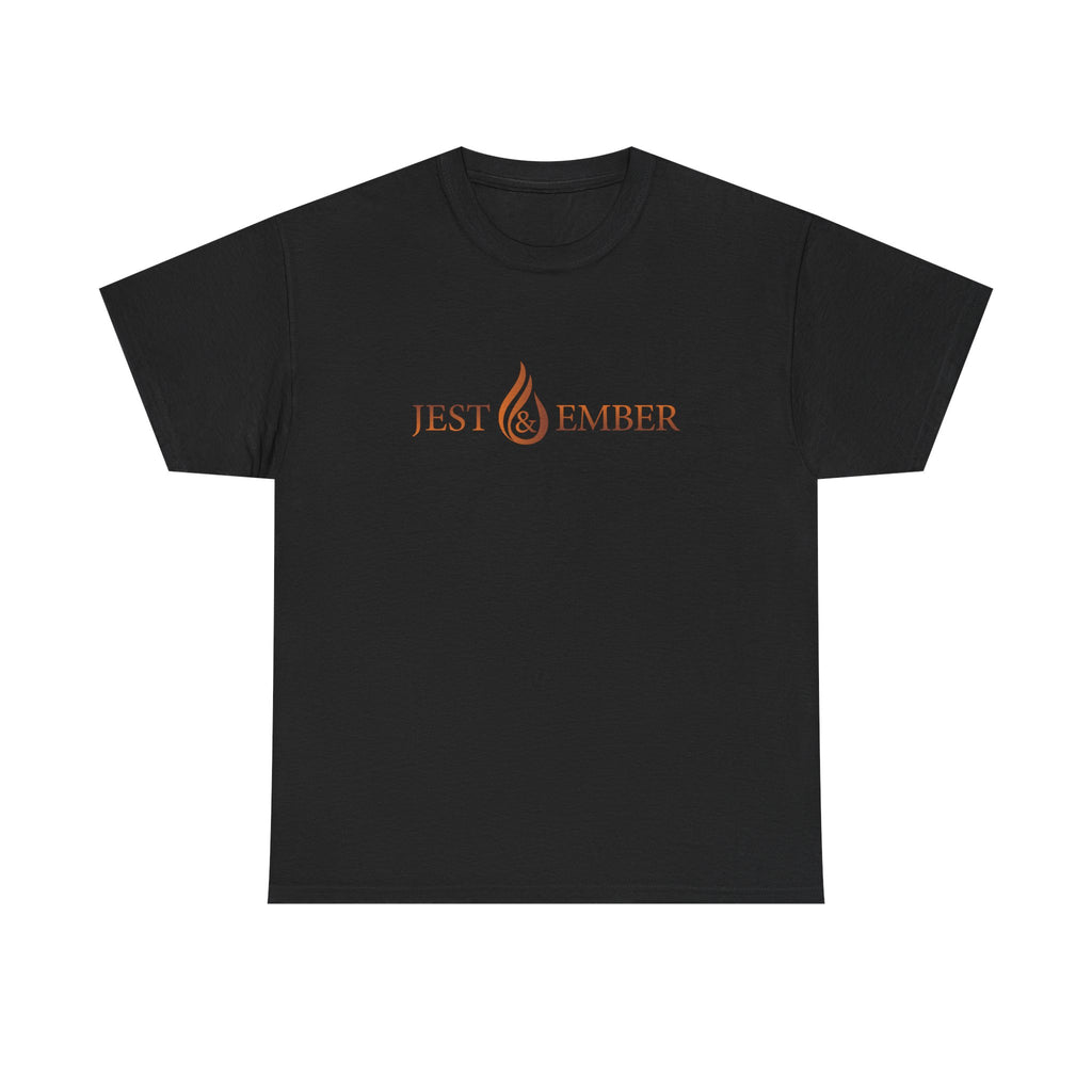 Jest & Ember flame logo shirt