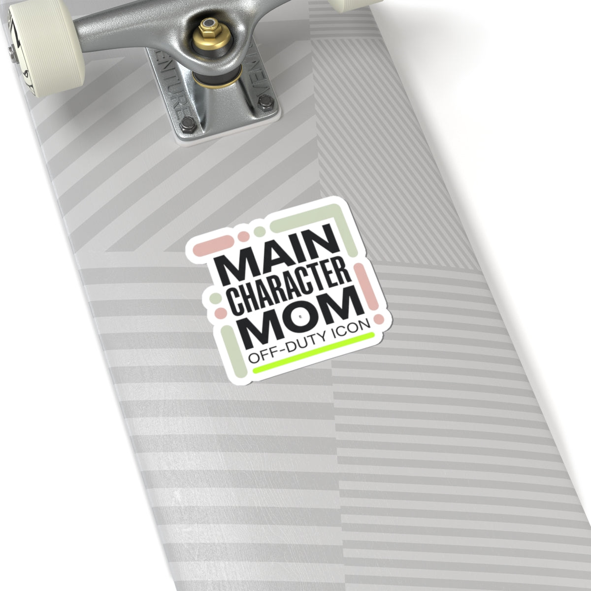 Main Character Mom Sticker | minimalist mom life, streetwear mom