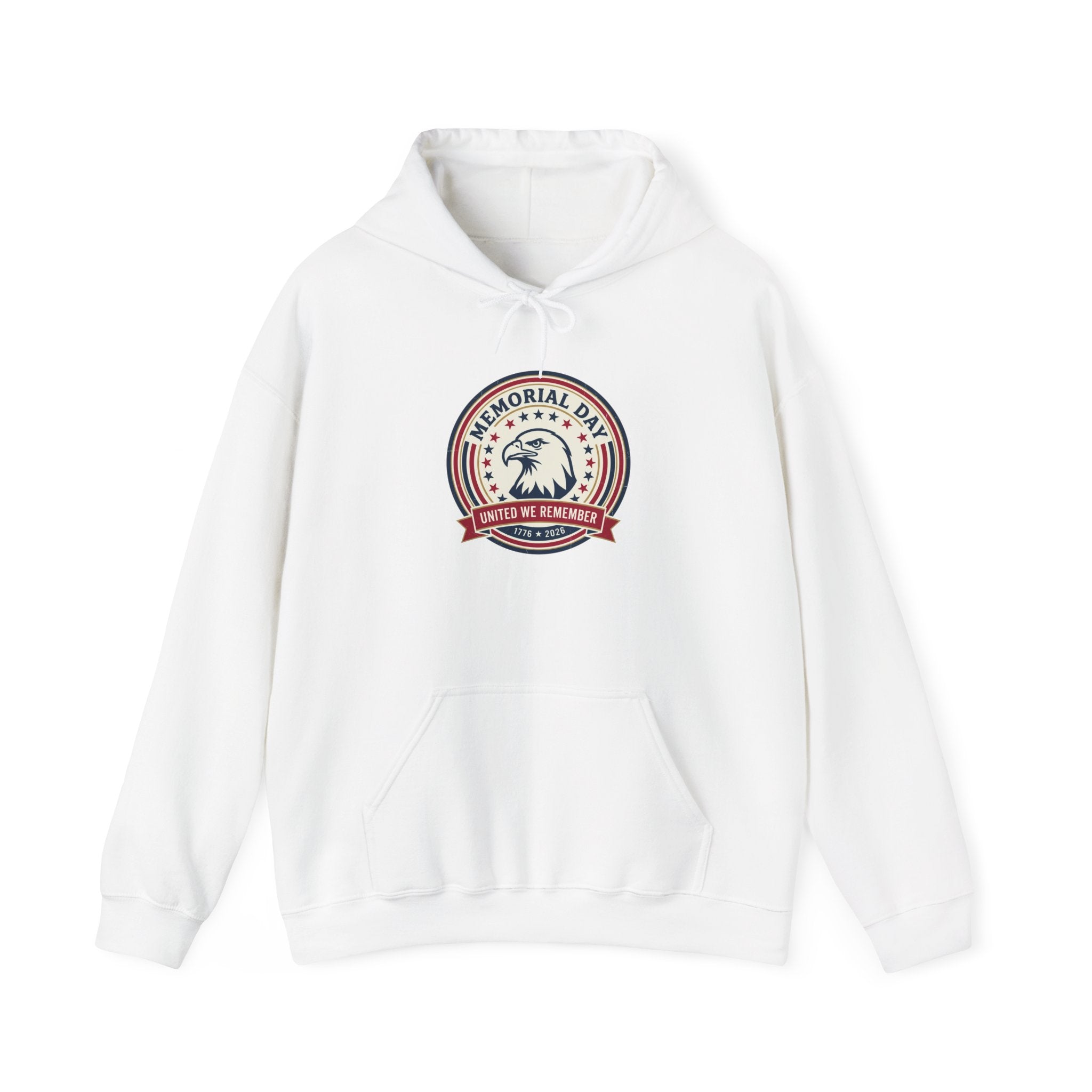 USA 250 Memorial Day Hoodie | 1776–2026 Vintage Distressed Americana