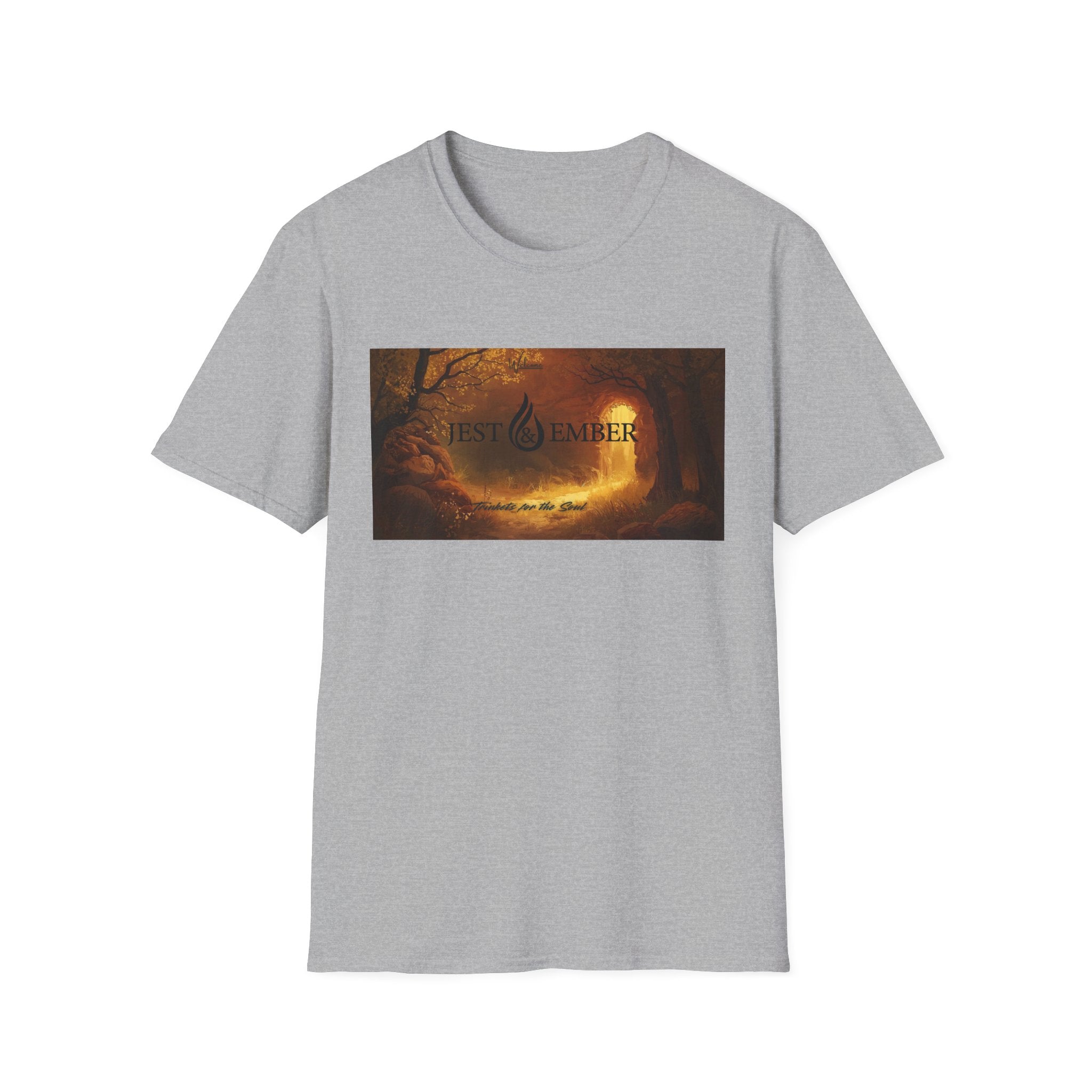 T-Shirt - "Rest & Remember" Autumn Forest Scenic Tee
