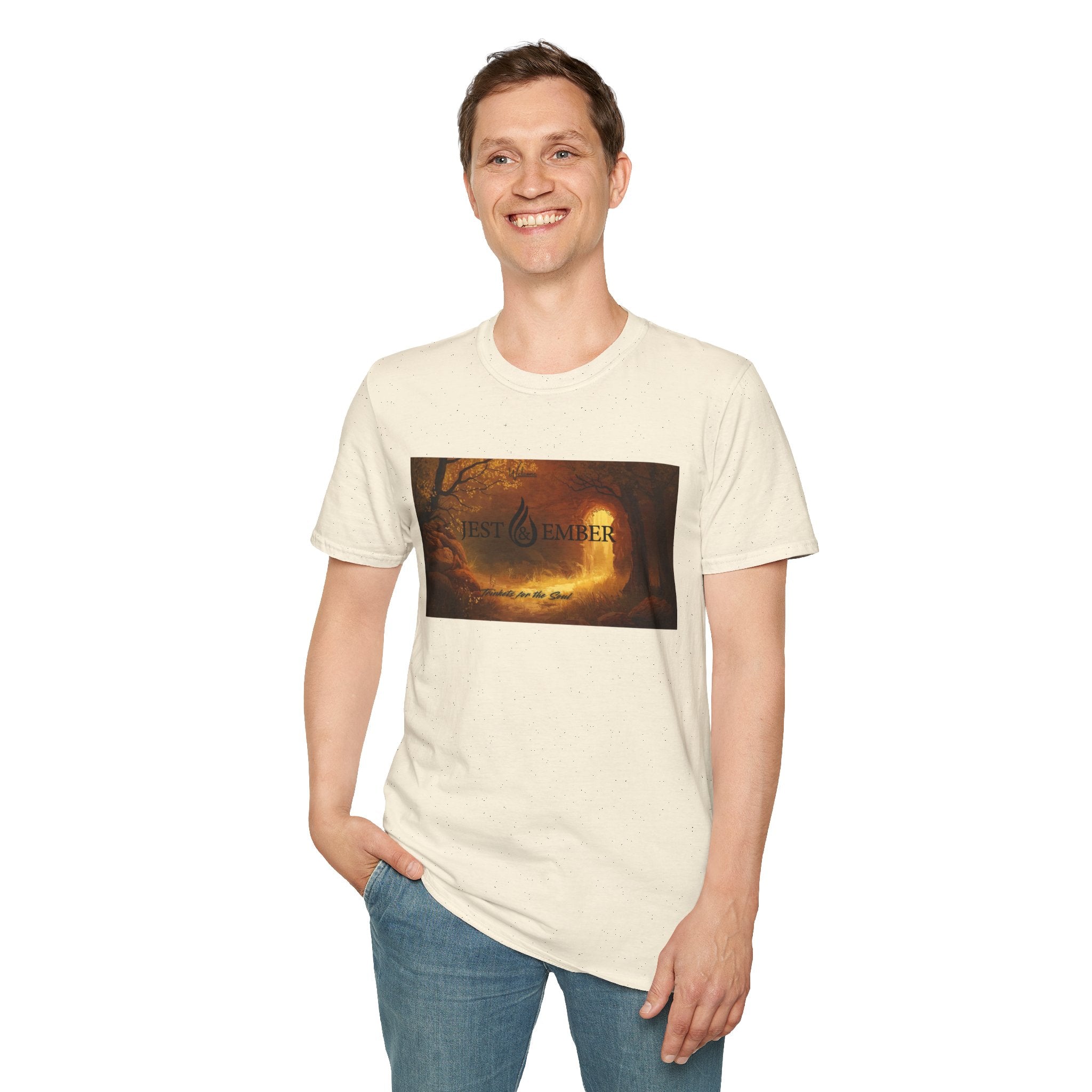 T-Shirt - "Rest & Remember" Autumn Forest Scenic Tee
