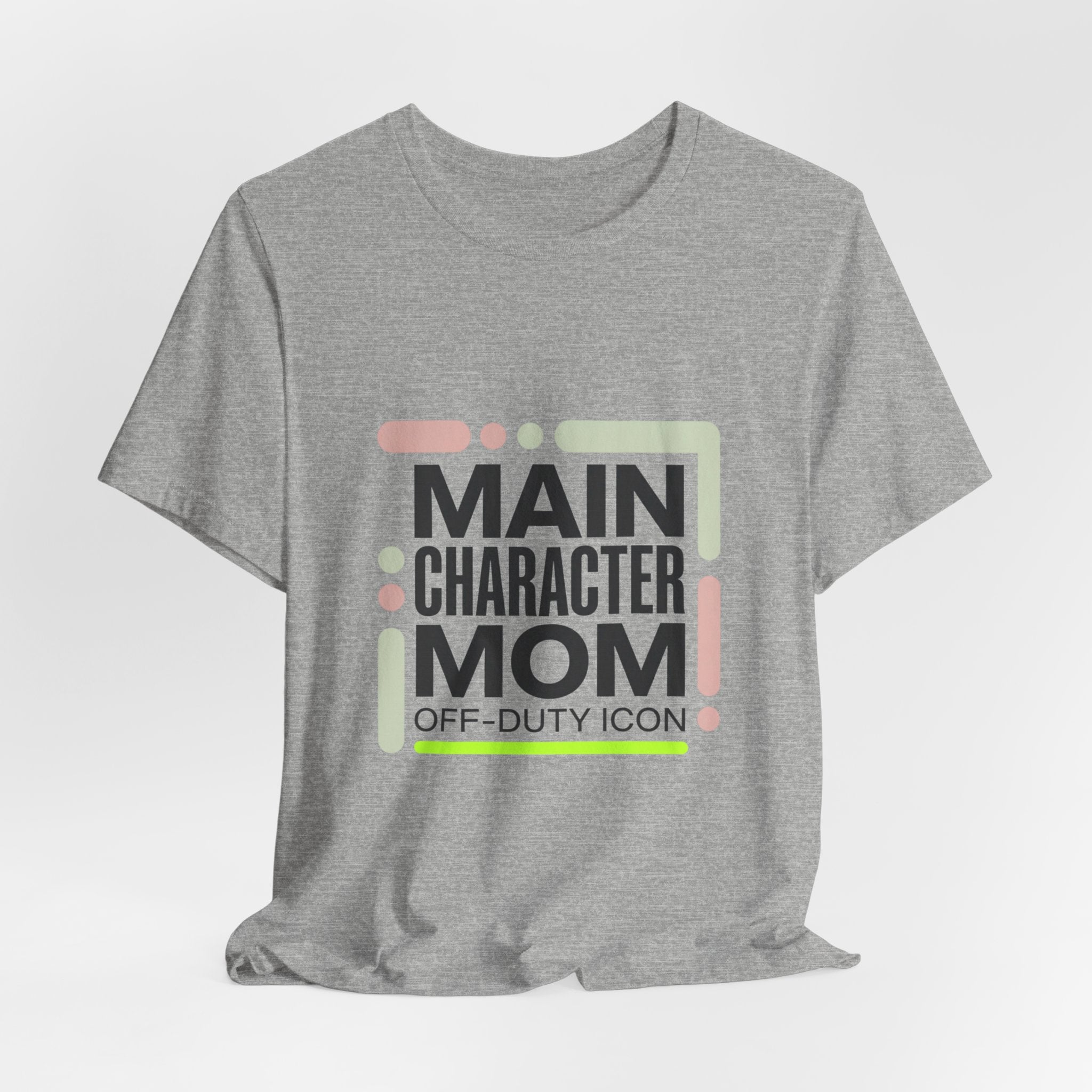 Main Character Mom Tee | minimalist mom shirt, streetwear mom