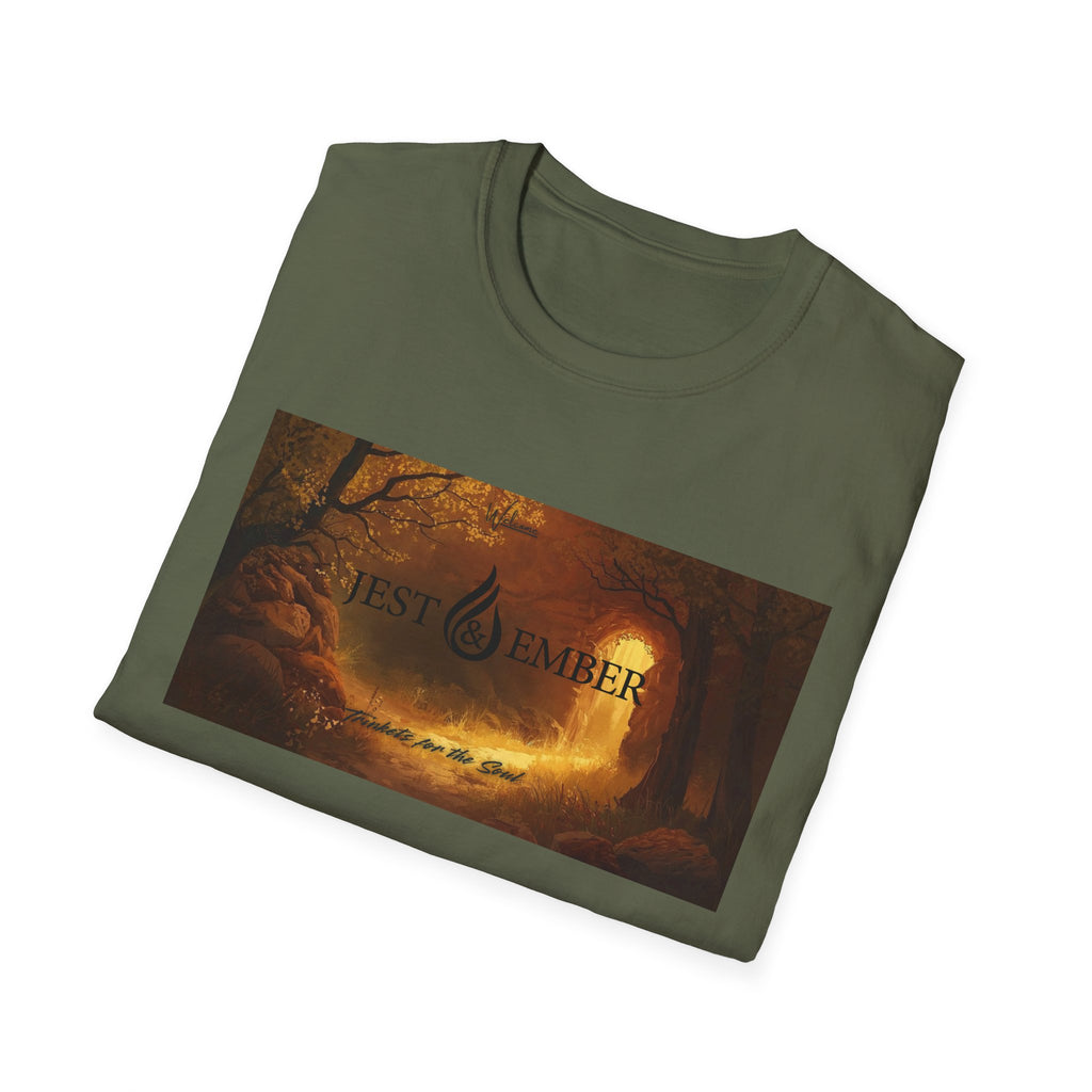 T-Shirt - "Rest & Remember" Autumn Forest Scenic Tee