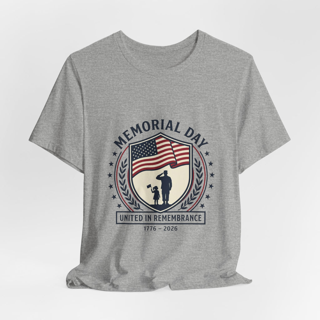 Memorial Day 1776–2026 Tee | USA 250, vintage distressed patriotic T‑Shirt