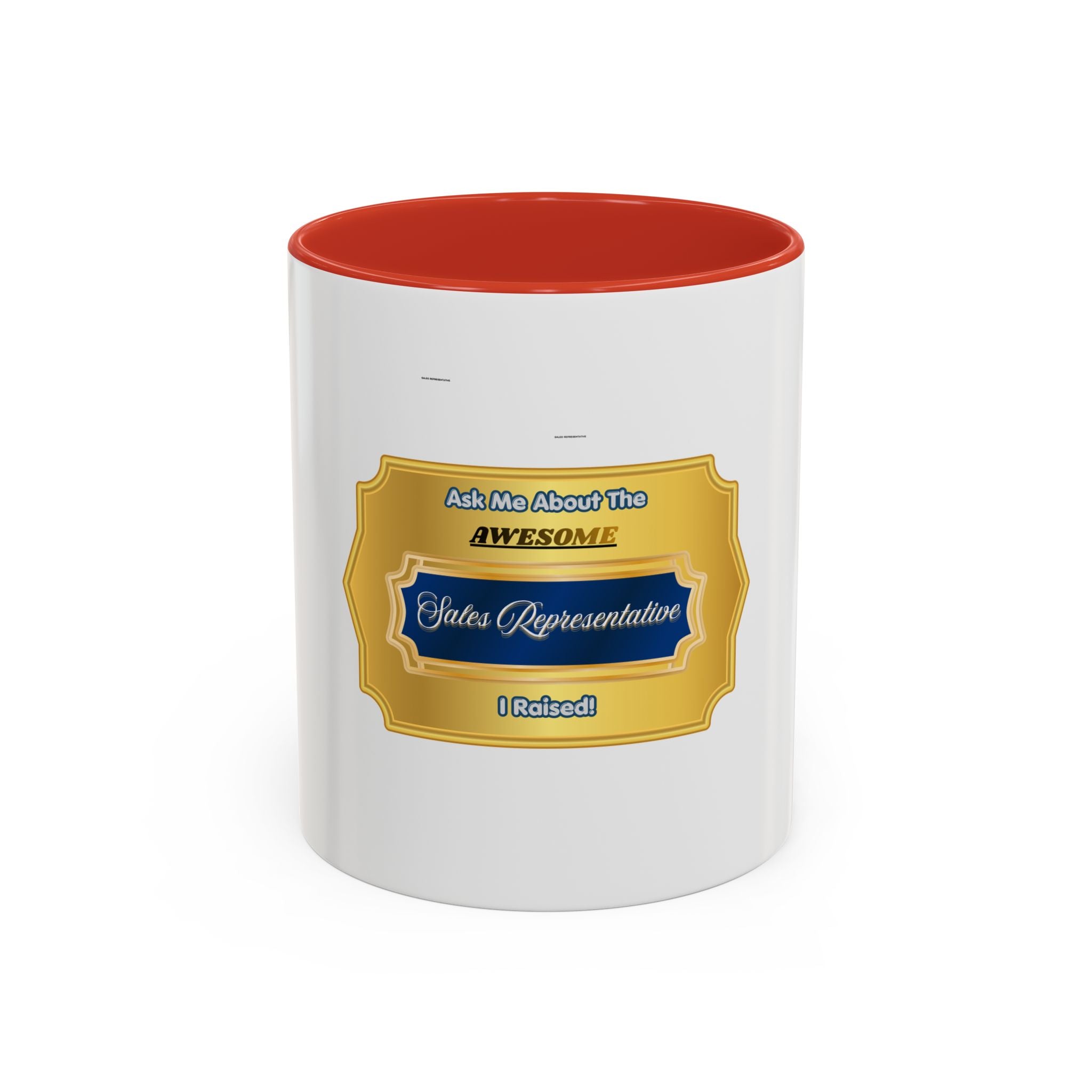 Awesome Sales Representative Parent Gift Mug - Proud Mom Dad Coffee Cup - Unique Career Achievement Gift - Premium Ceramic 11oz