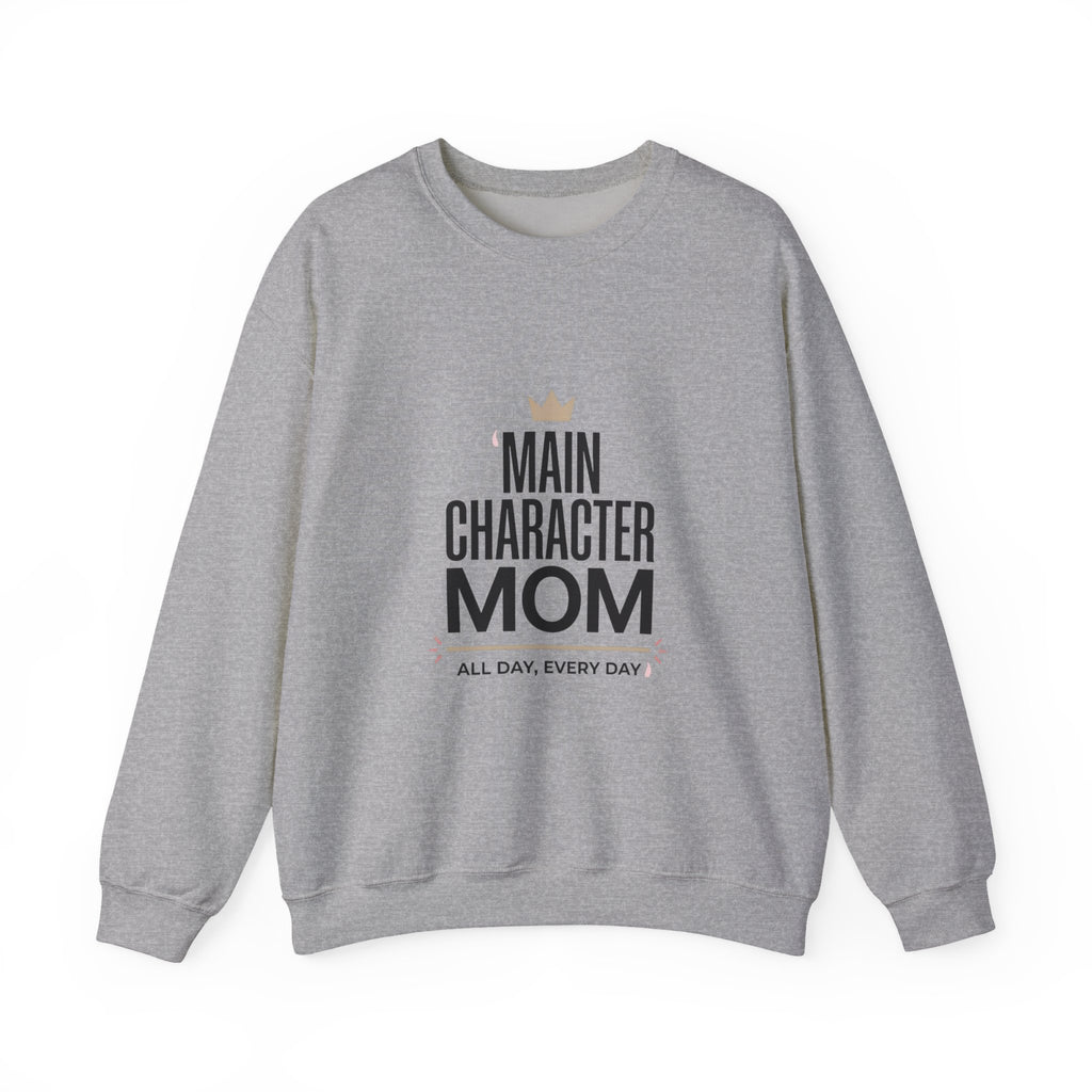 Main Character Mom Sweatshirt | streetwear mom, minimalist mom shirt