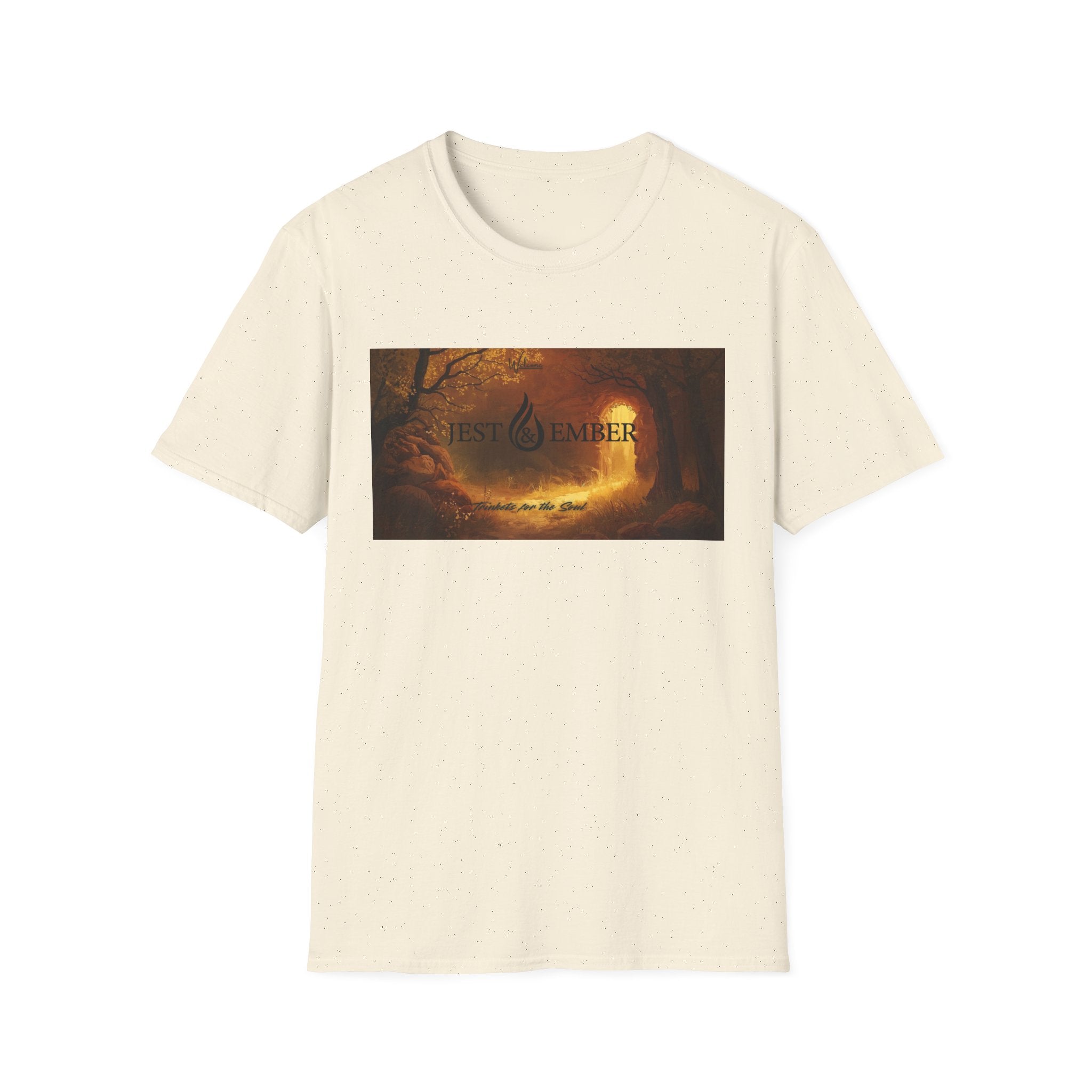 T-Shirt - "Rest & Remember" Autumn Forest Scenic Tee