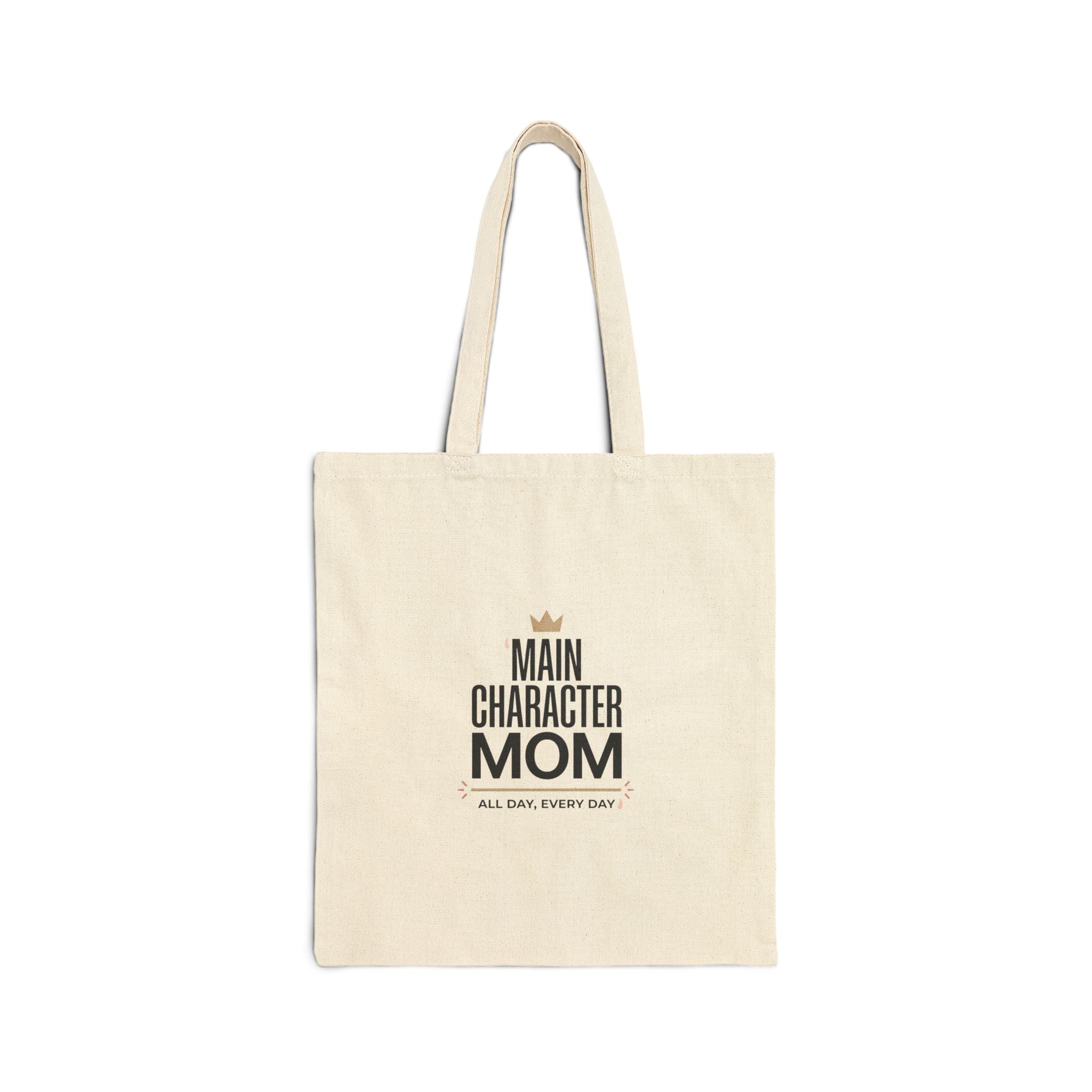 Main Character Mom Tote | streetwear mom, mom life minimalist typography
