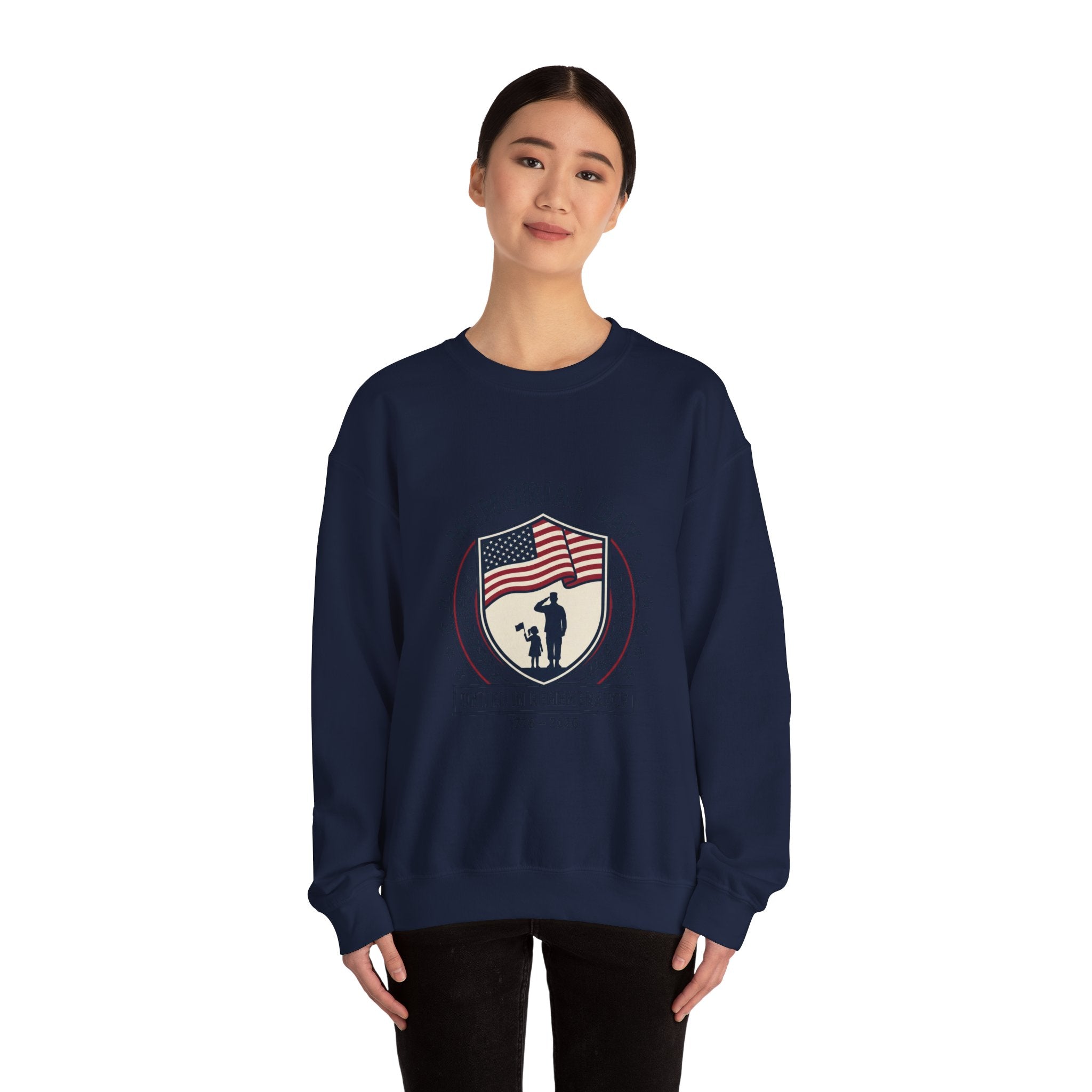 Memorial Day 1776–2026 Sweatshirt | USA 250 vintage distressed, red white blue