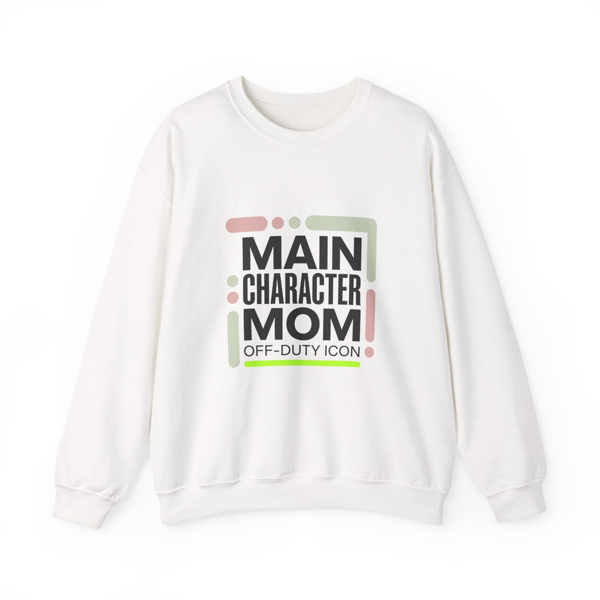 Main Character Mom Crewneck Sweatshirt | minimalist mom shirt, streetwear mom