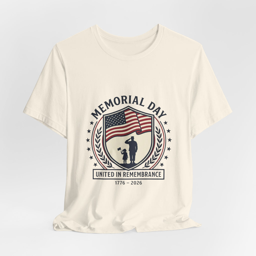 Memorial Day 1776–2026 Tee | USA 250, vintage distressed patriotic T‑Shirt