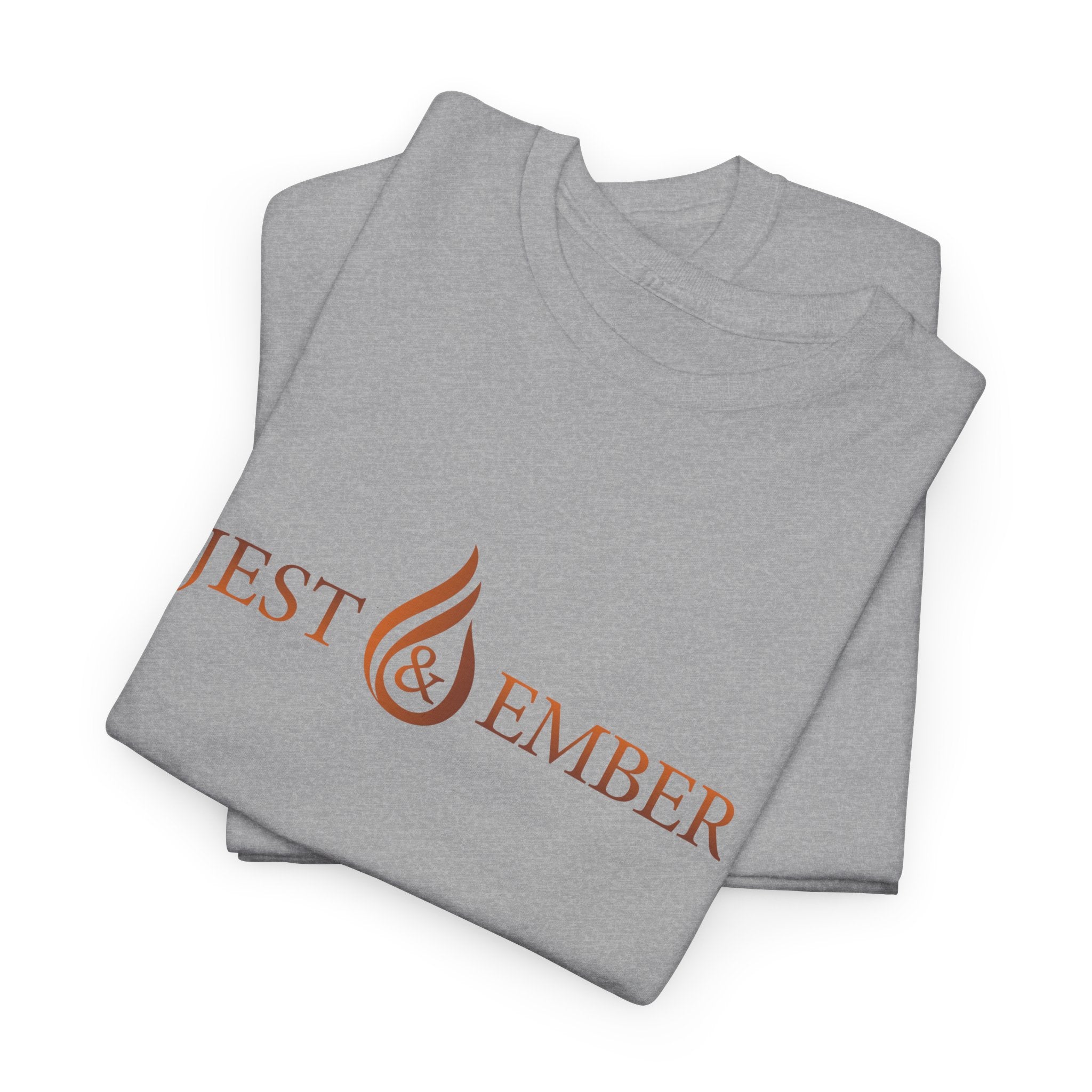 Jest & Ember flame logo shirt