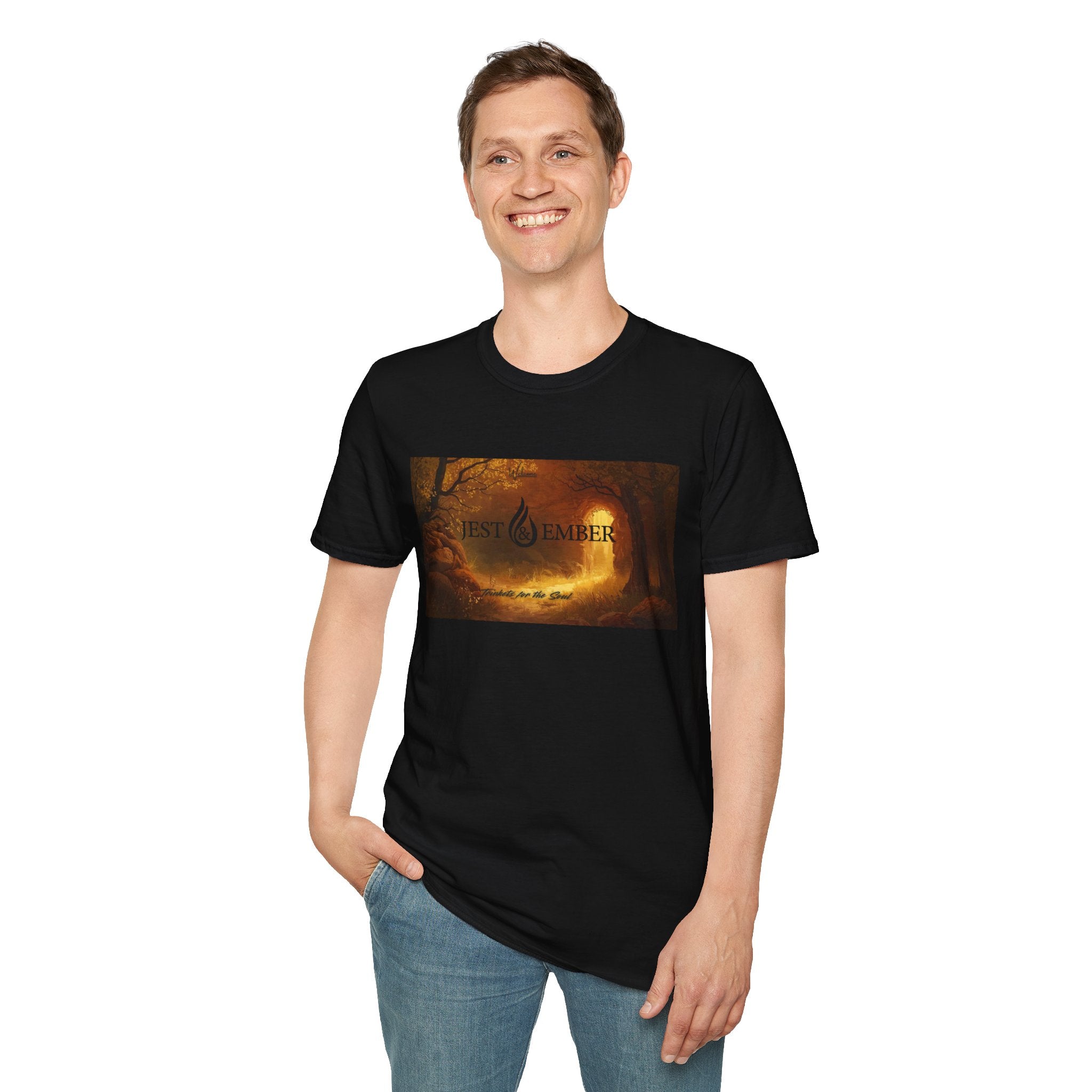 T-Shirt - "Rest & Remember" Autumn Forest Scenic Tee