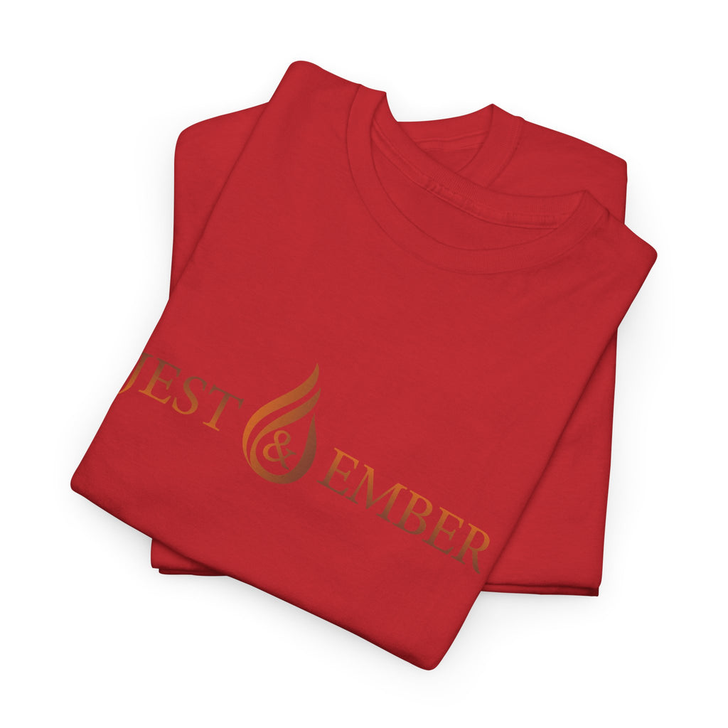 Jest & Ember flame logo shirt