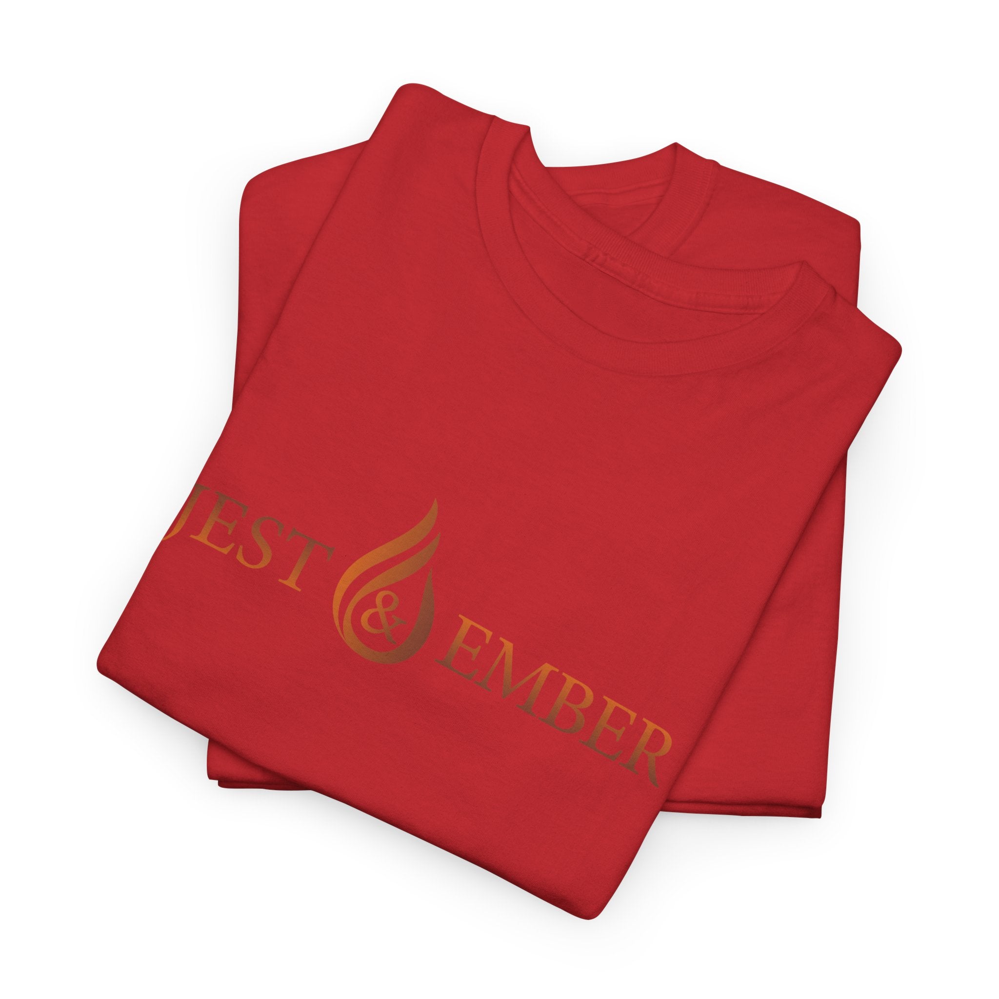 Jest & Ember flame logo shirt