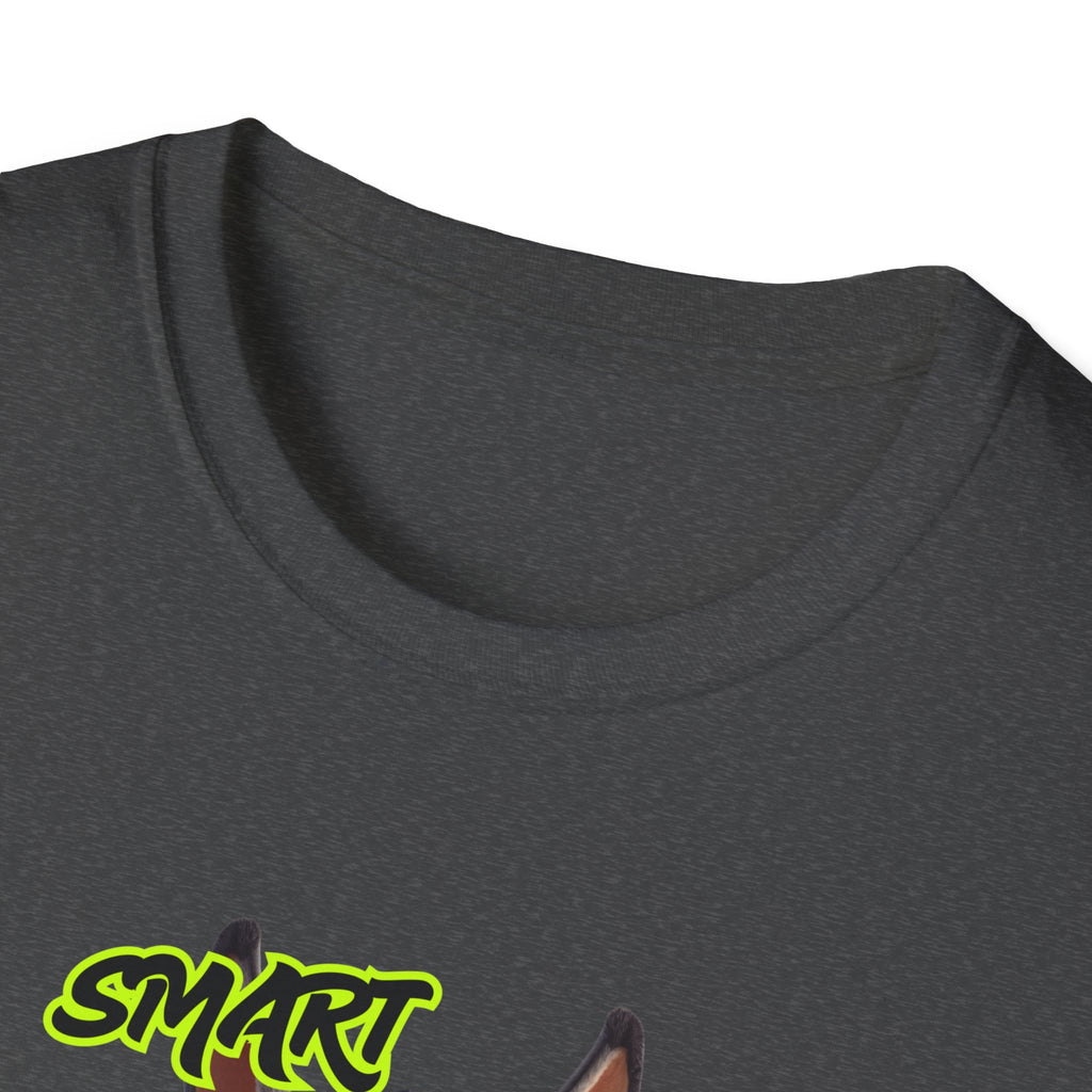 Donkey 'Smart' Graphic Tee — Cute Cartoon Donkey T-Shirt