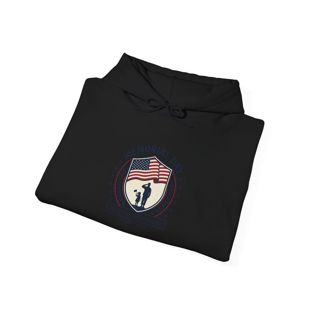 Memorial Day 1776–2026 Hoodie | USA 250 Vintage Distressed Americana