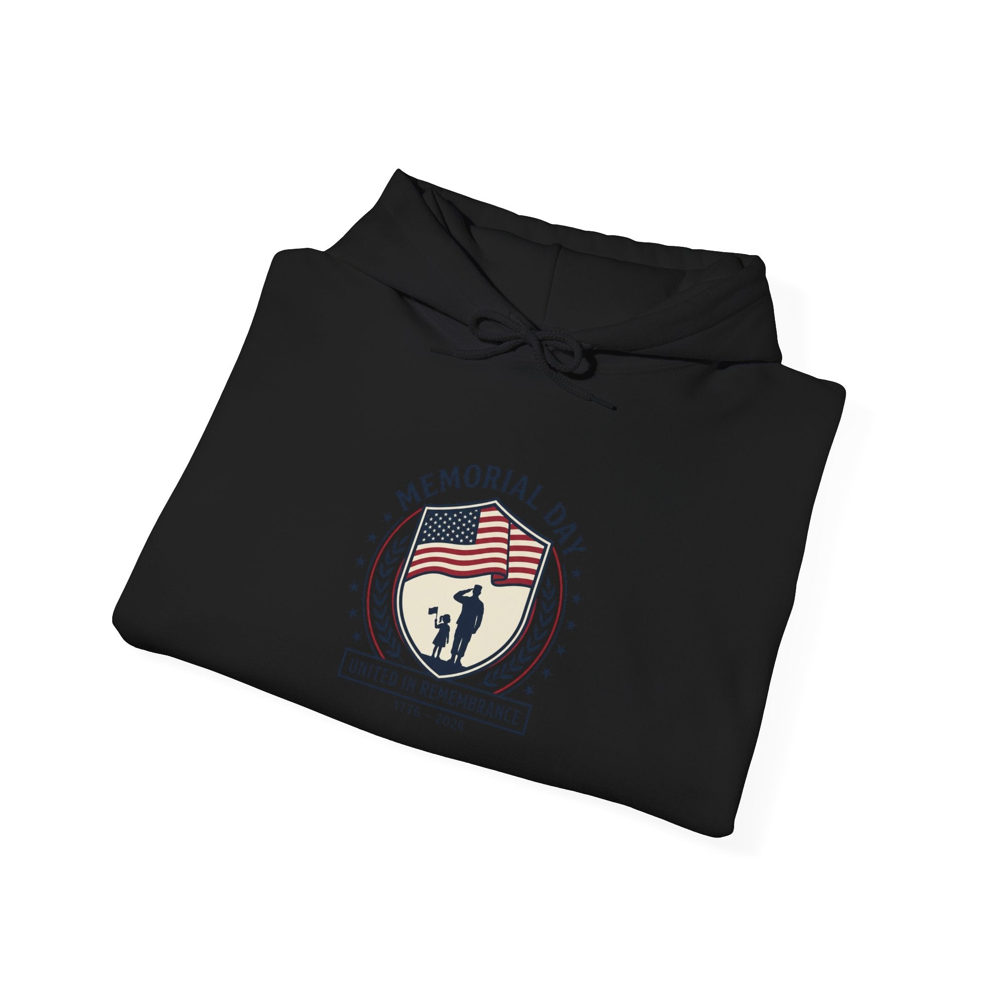 Memorial Day 1776–2026 Hoodie | USA 250 Vintage Distressed Americana