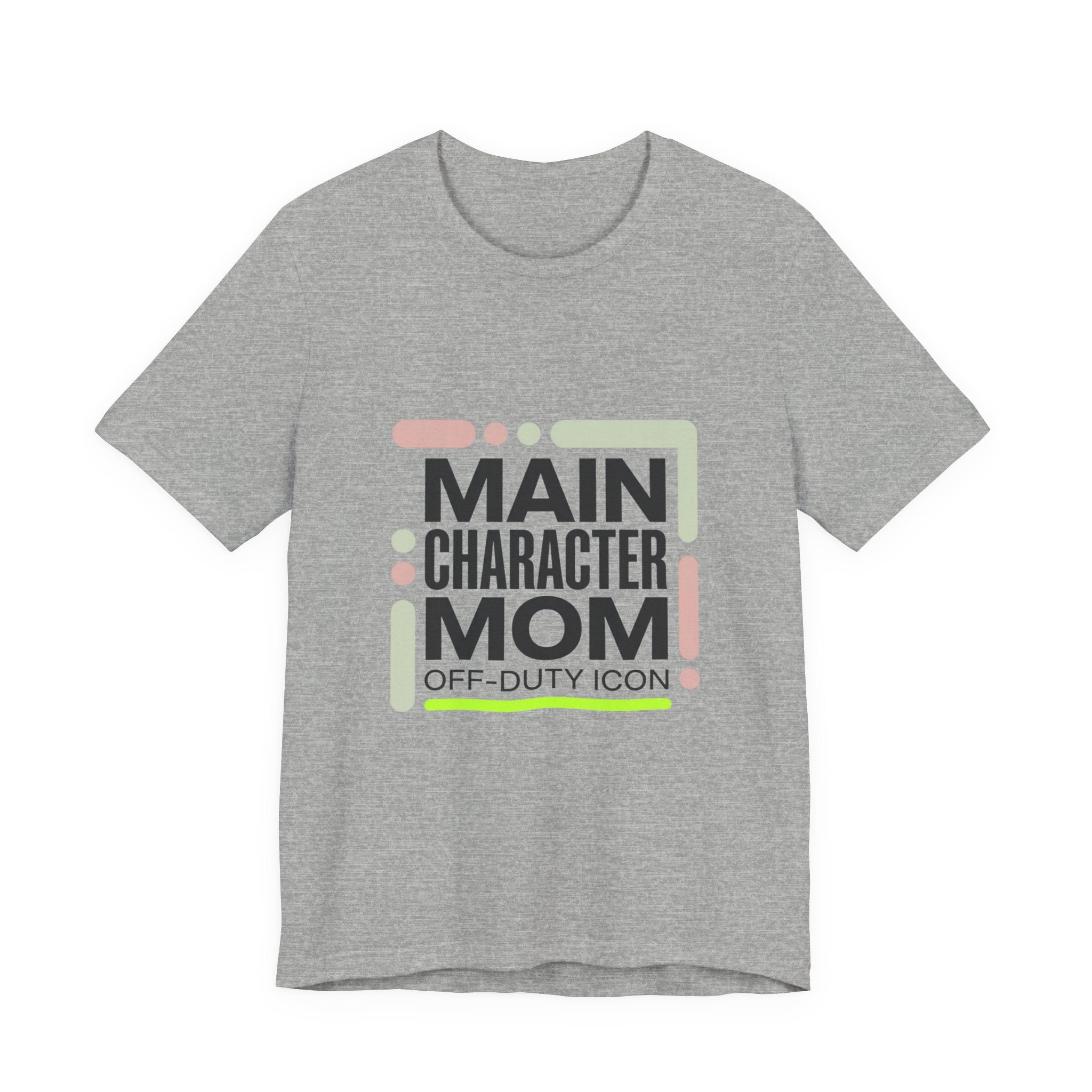 Main Character Mom Tee | minimalist mom shirt, streetwear mom