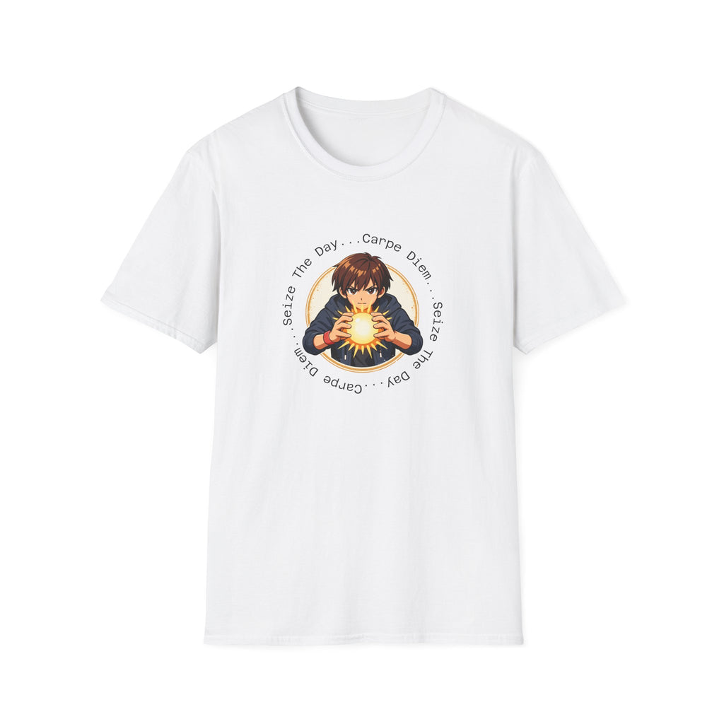 Carpe Diem Sun Magic T-Shirt — Positive Vintage-Inspired Graphic Tee